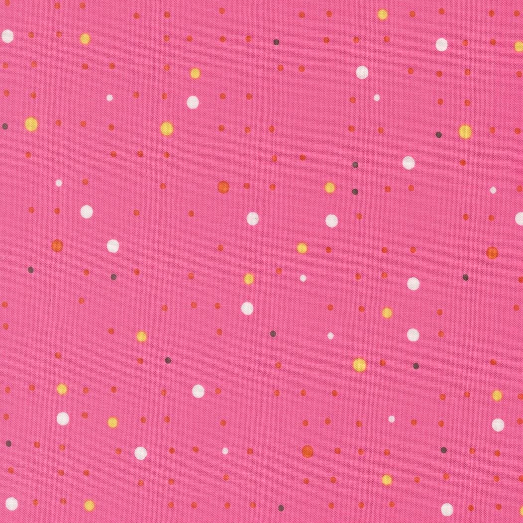 Modern Cotton Fabric by the Yard - Balisong Dapple Dot Hibiscus - Zen Chic for Moda 11665-14