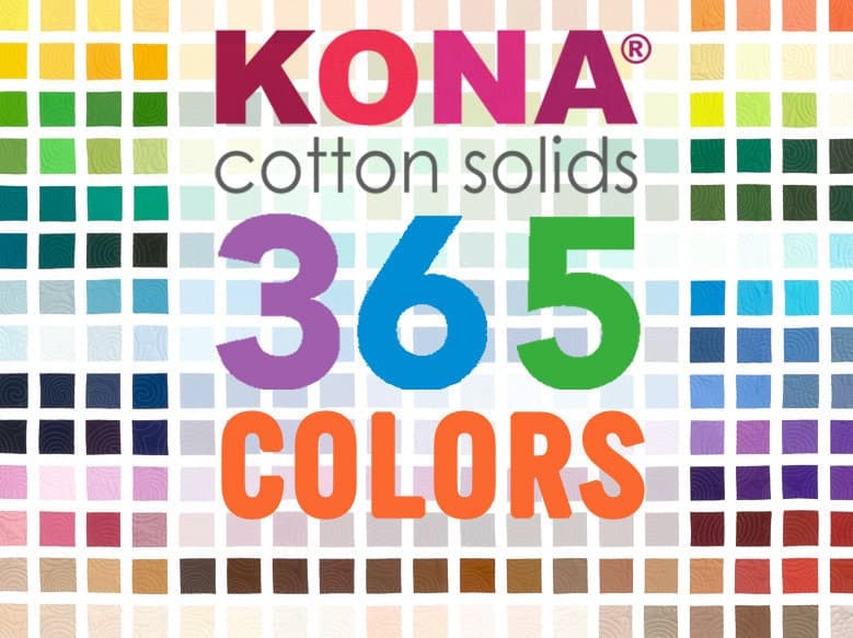 Reds & Pinks - Kona Cotton Fabric by the Yard