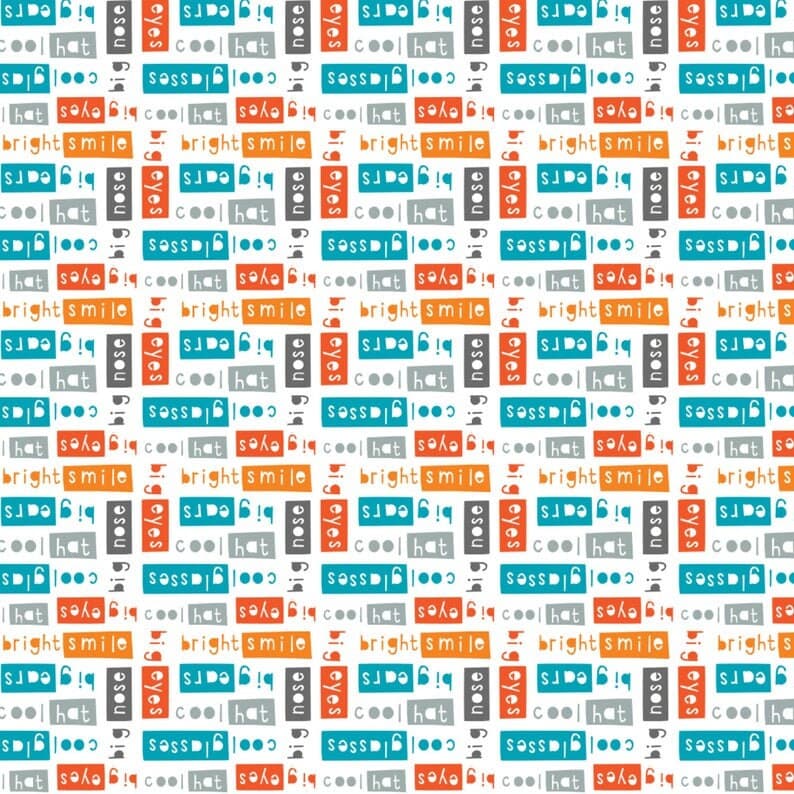 Mr. Potato Head Fabric by the Yard - Hasbro Mr. Potato Quotes - Camelot 95030104-1