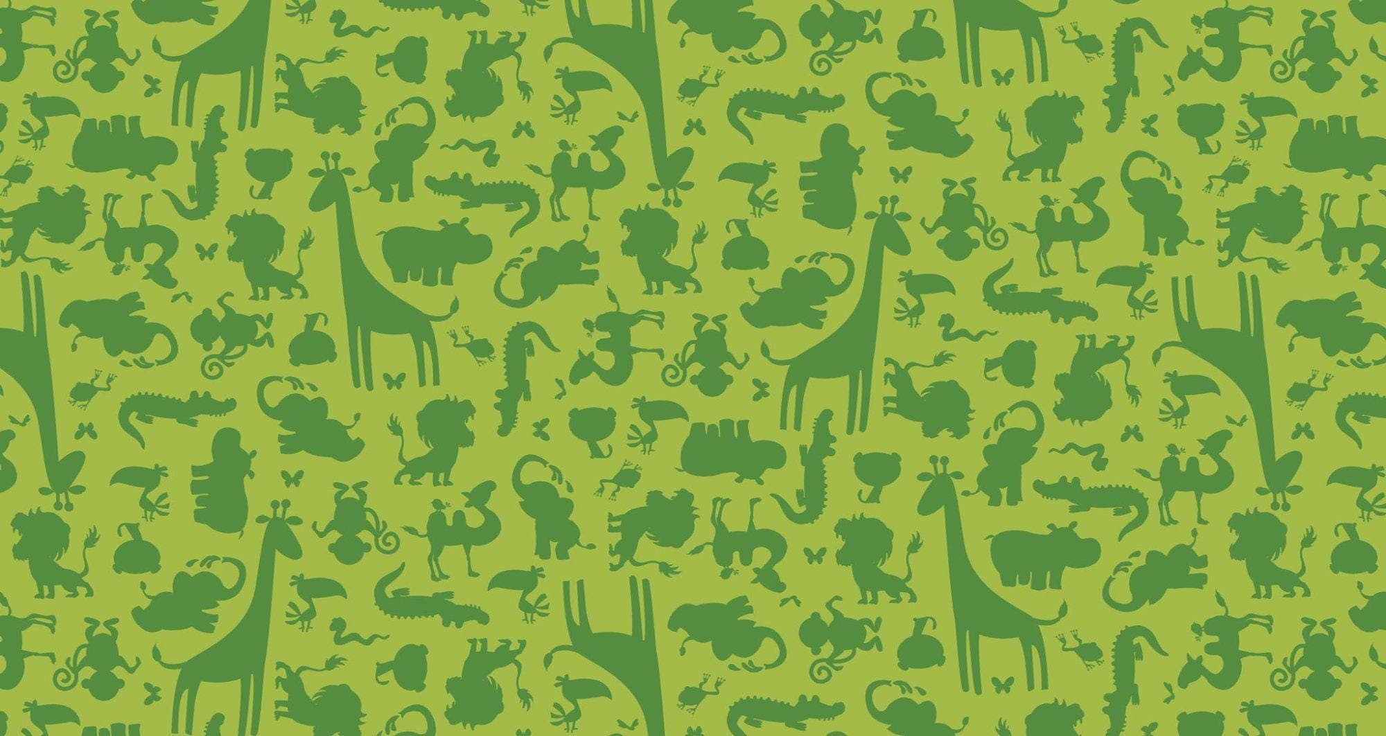 Zoo Animal Cotton Fabric by the Yard - Zooville Monozoo - Freckle & Lollie FLZS D134 G