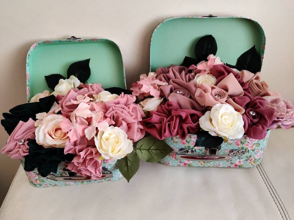 Personalised Hijab gift box Scarf Hijab Bouquet Flower Gift Thank You Congratulations Wedding Engagement Umrah Birthday eidgift hijabbox - image 3