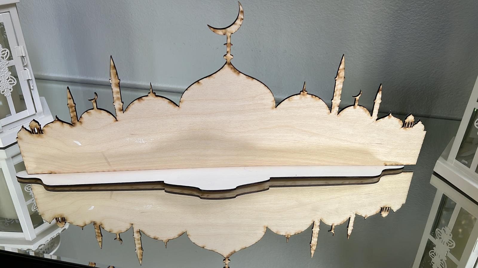 Ramadan Eid Table Sign with a base. Ramadan. Eid. Islamic decoration. - image 4