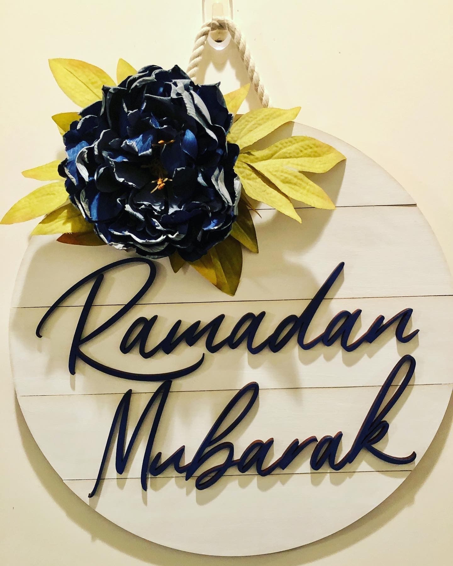 Wooden Faux Shiplap Ramadan Mubarak Sign, Islamic gift, Muslim gift, Ramadan Mubarak, Eid Mubarak - image 3