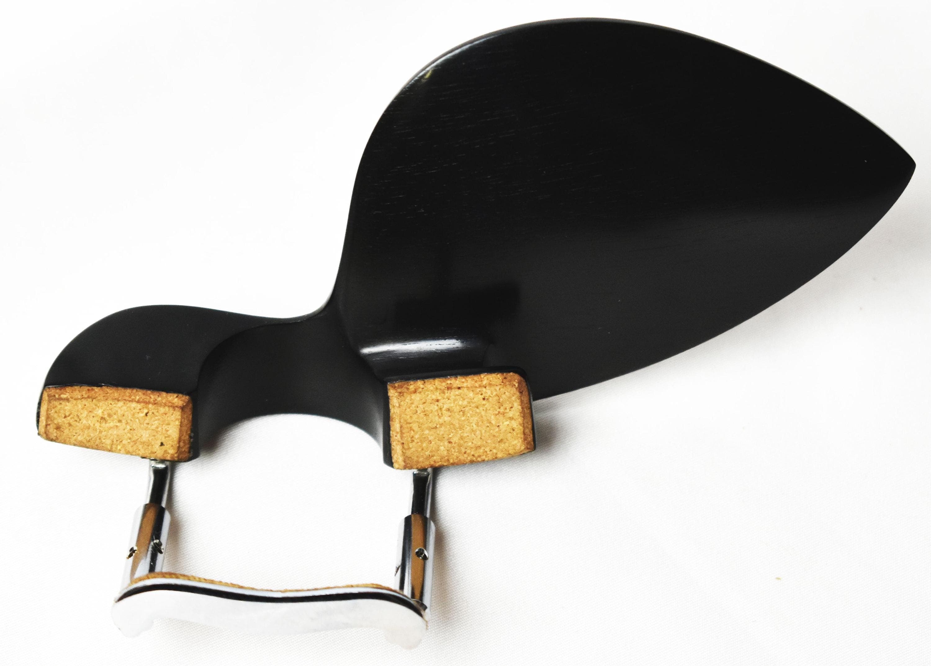 Lightweight Guarneri Violin Chinrest in Ceylonese Ebony by Figaro Importers - image 5