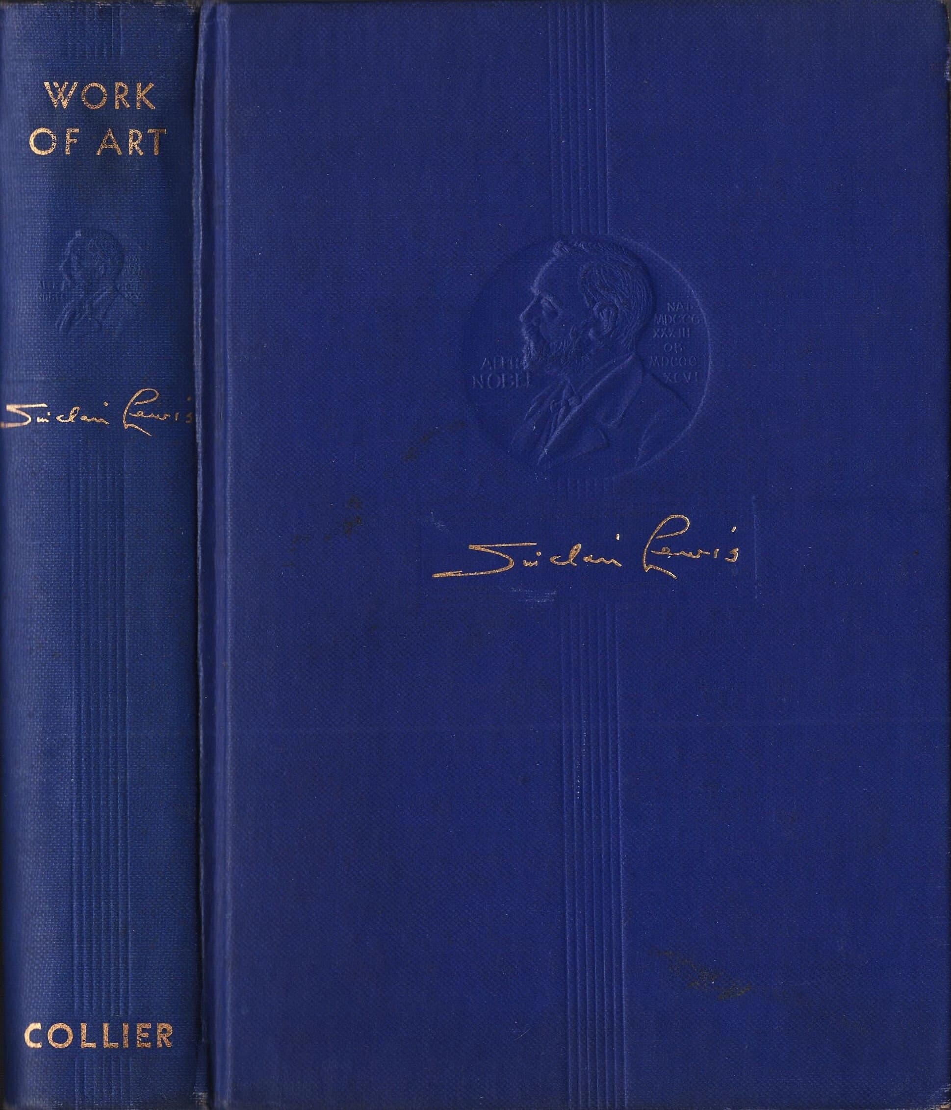 Work of Art by Sinclair Lewis published by P. F. Collier 1934