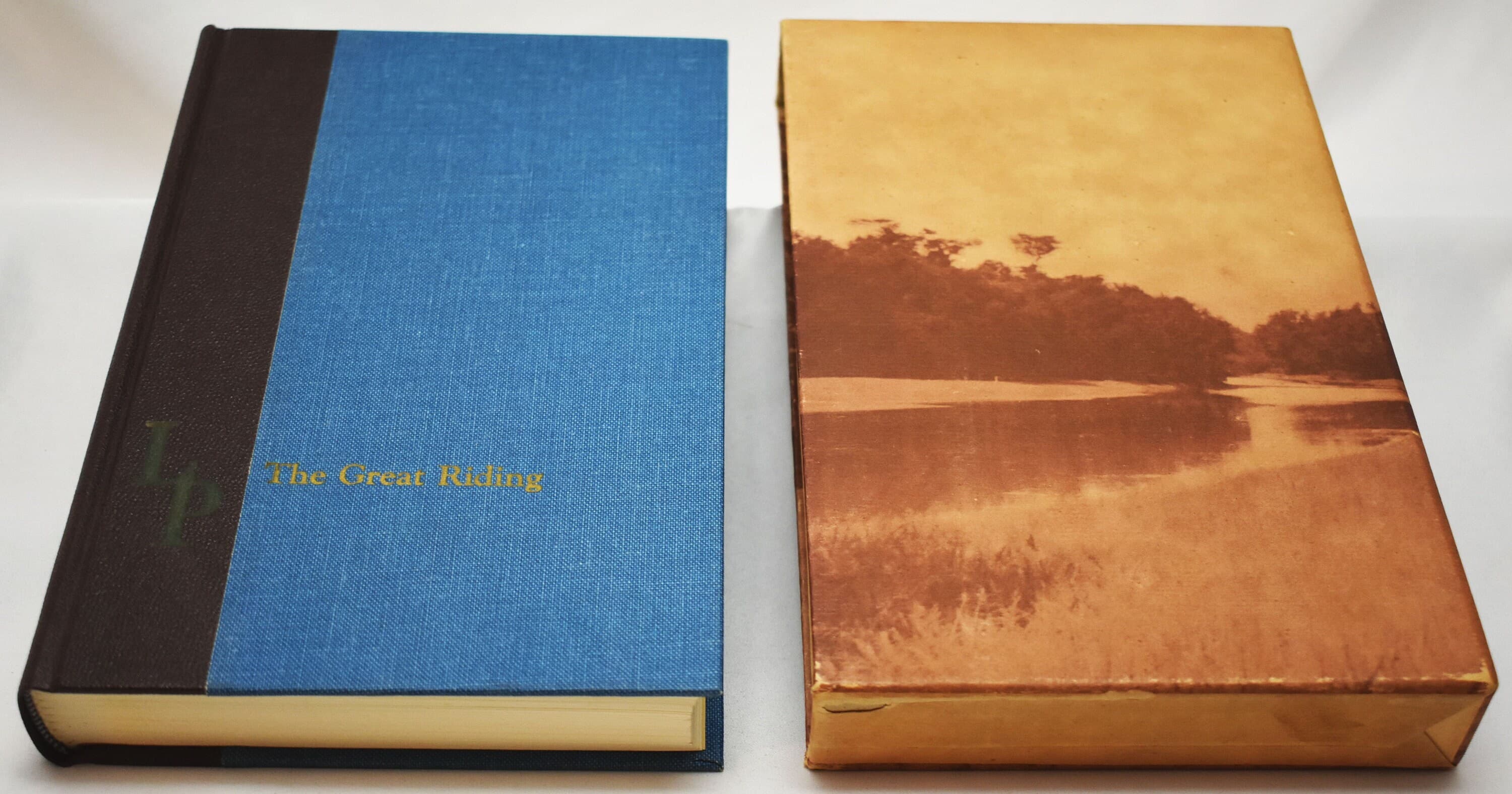The Great Riding by Lily Peter - Limited first edition #74 of 200 - signed by the author - in slipcase with leather spine