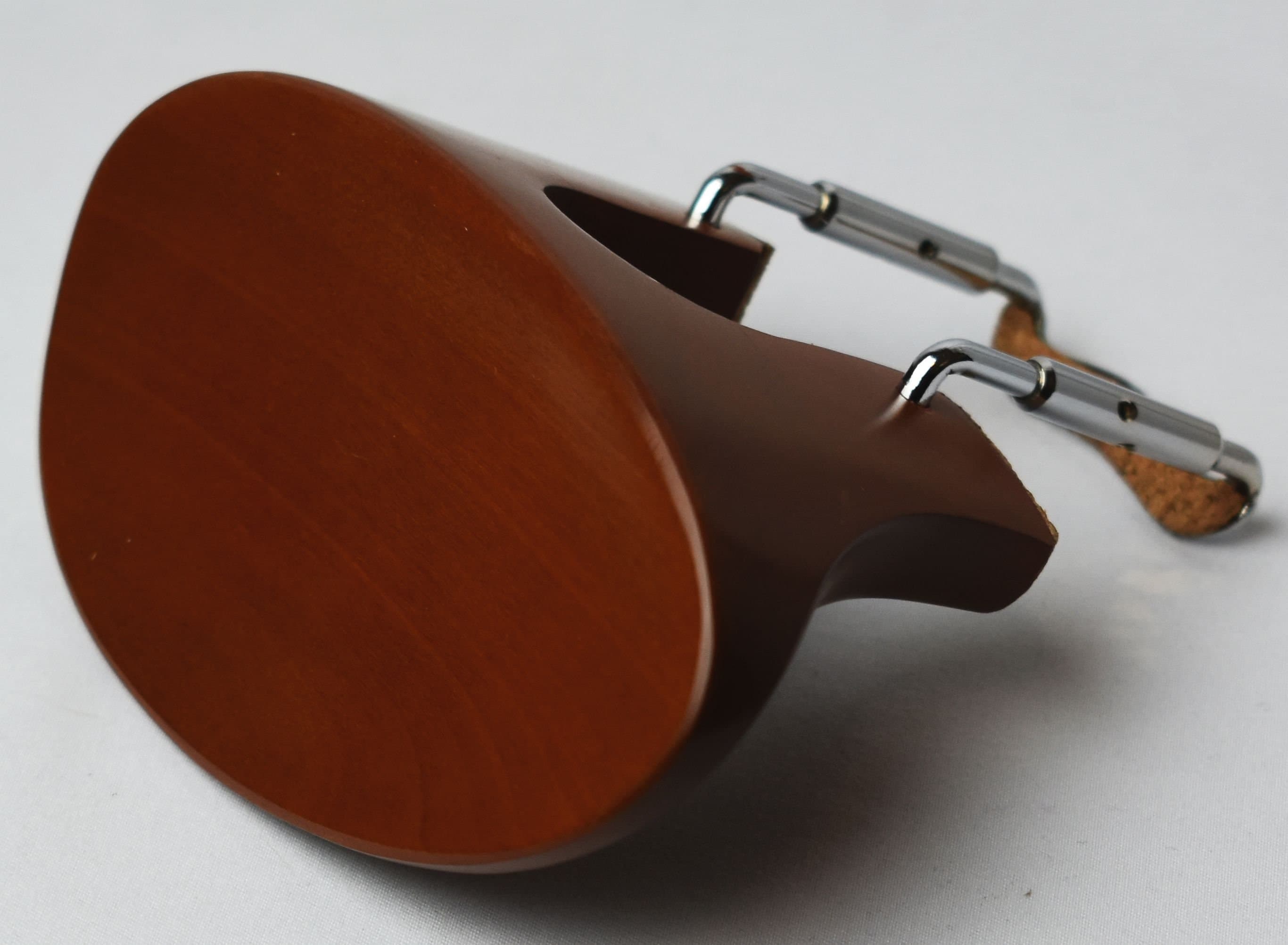 Extra High Chinrest 40 or 44mm - Flesch Flat Model in Himalayan Boxwood