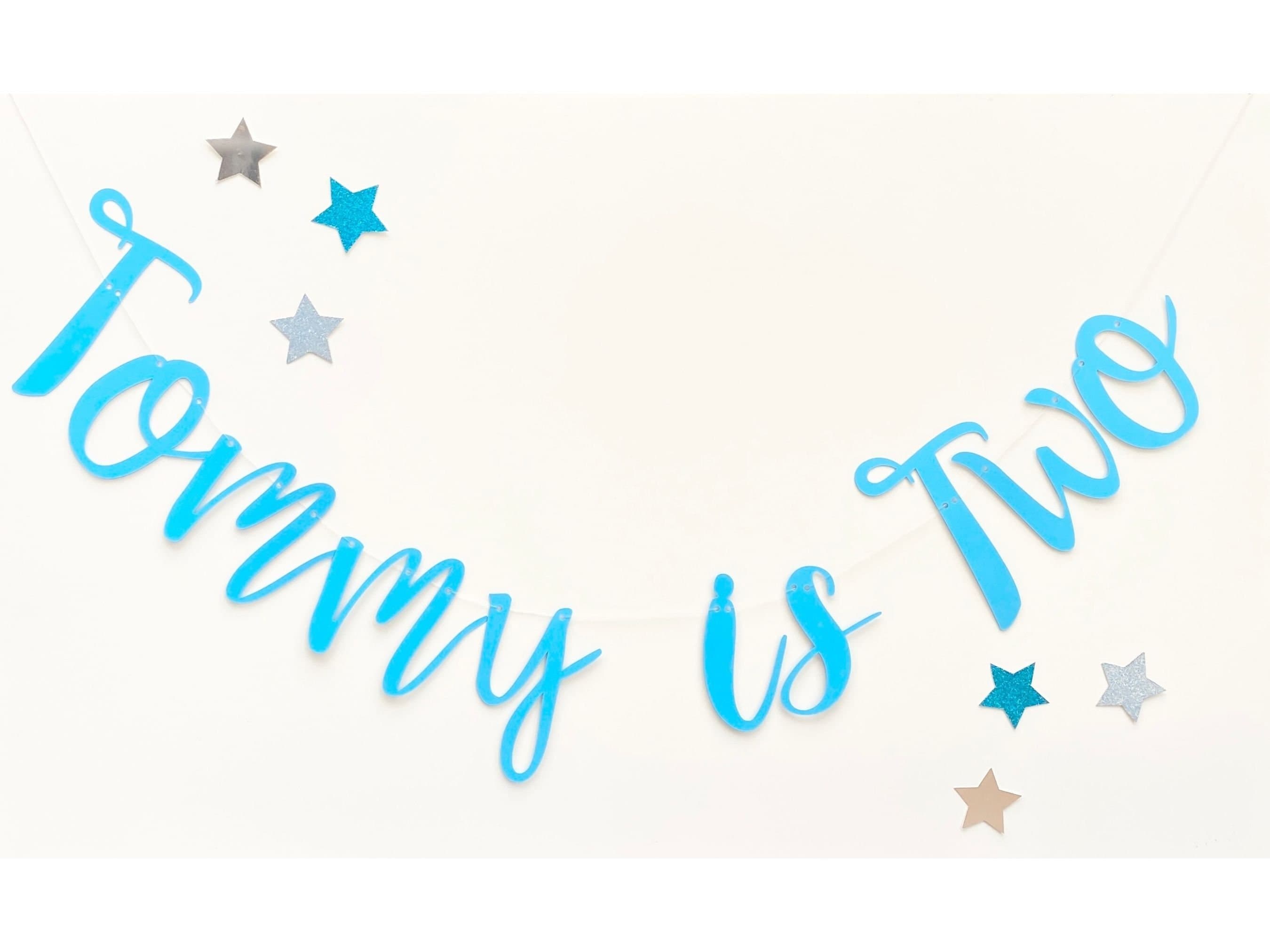 Personalized Birthday Banner: Handmade Party Bunting