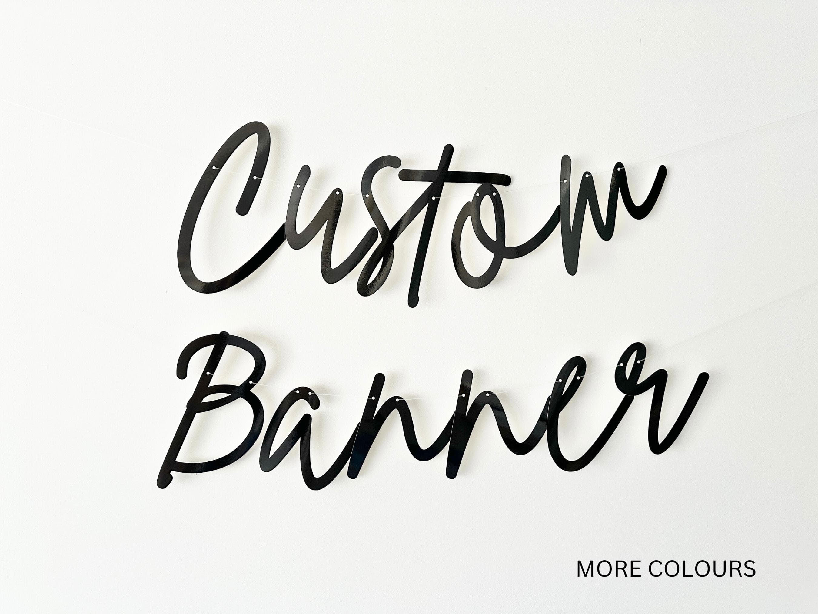 Custom Sign, Custom Backdrop, Party Banner, Party Decor, Custom Banner,Personalised Garland, Custom Bunting, Birthday Banner, Name Bunting