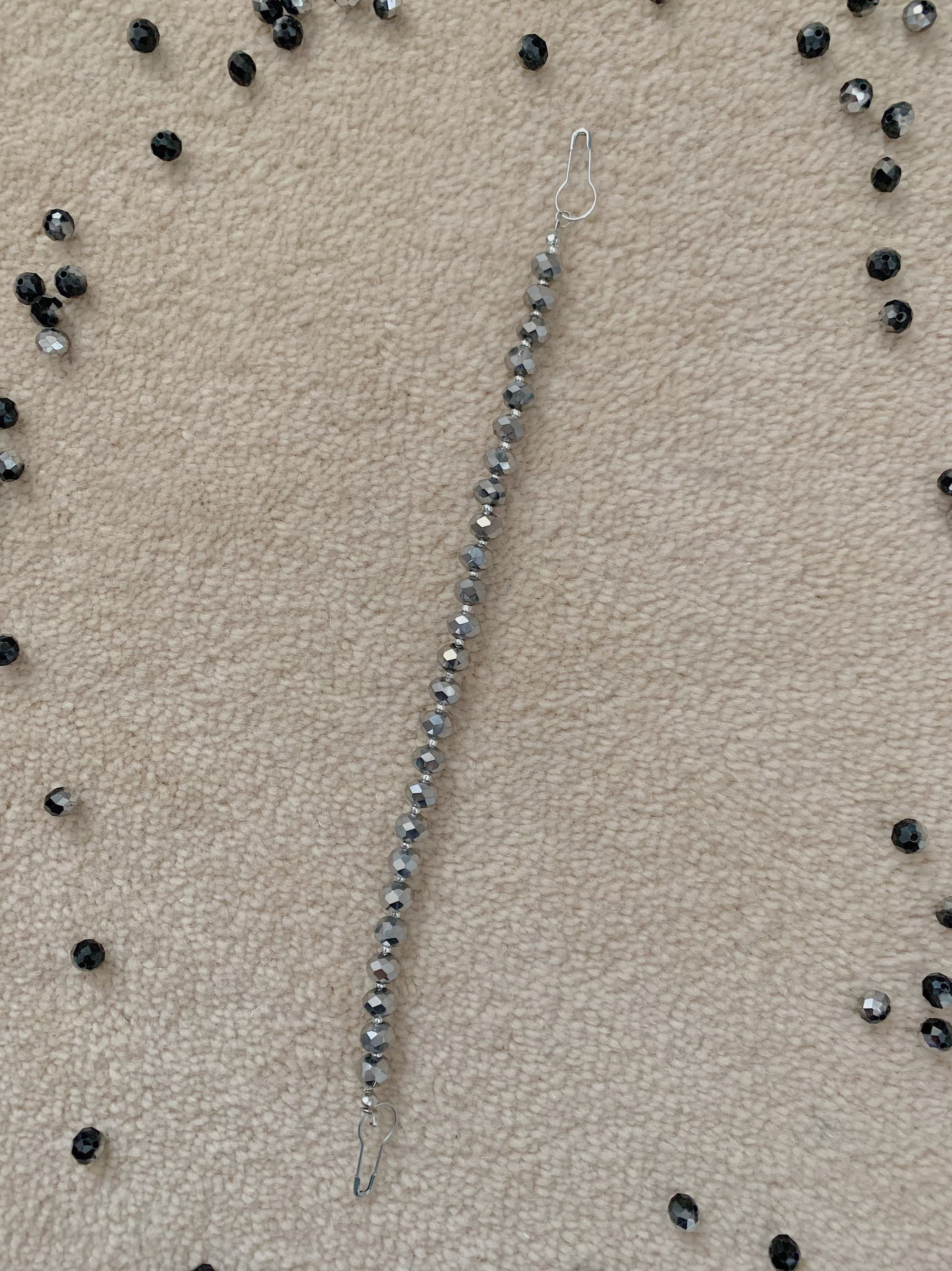 Handmade Crystal Abacus Hijab Mask Chain: Beaded Ear Saver - image 4