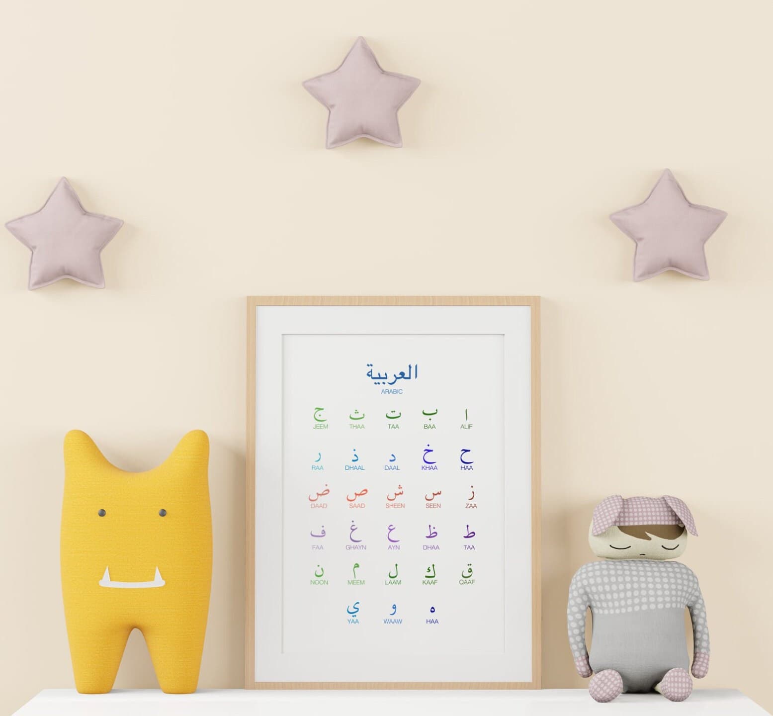Arabic Alphabet Poster, Kids Nursery Decor (Digital Download) - image 4