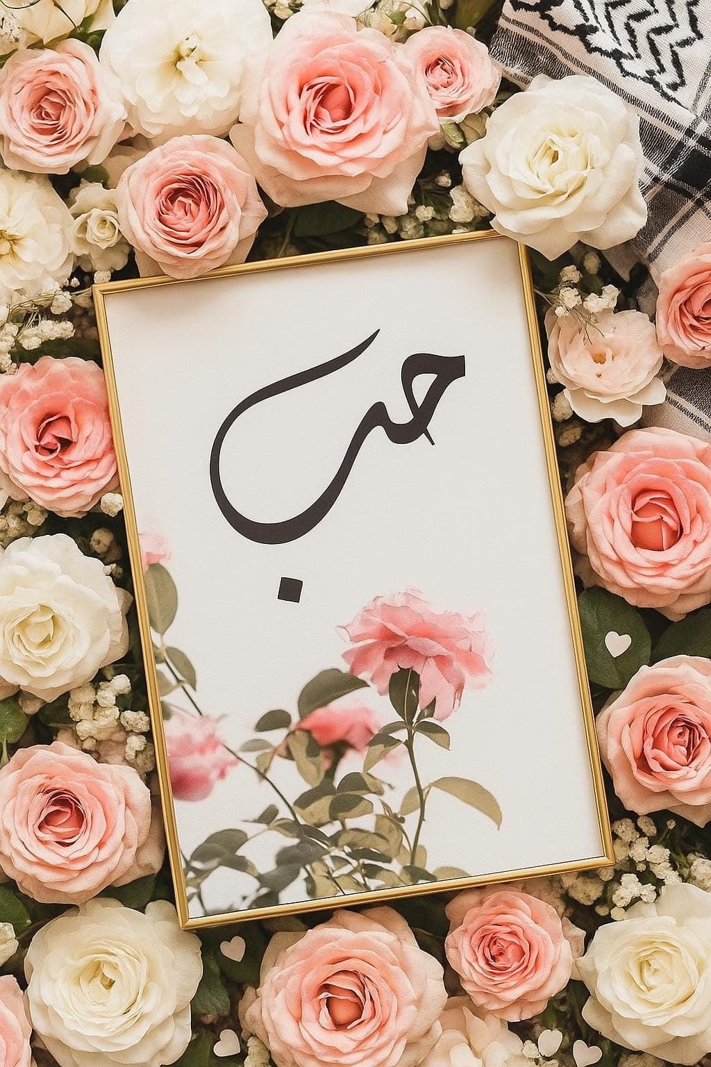 Floral Islamic Wall Art | Botanical Garden Print