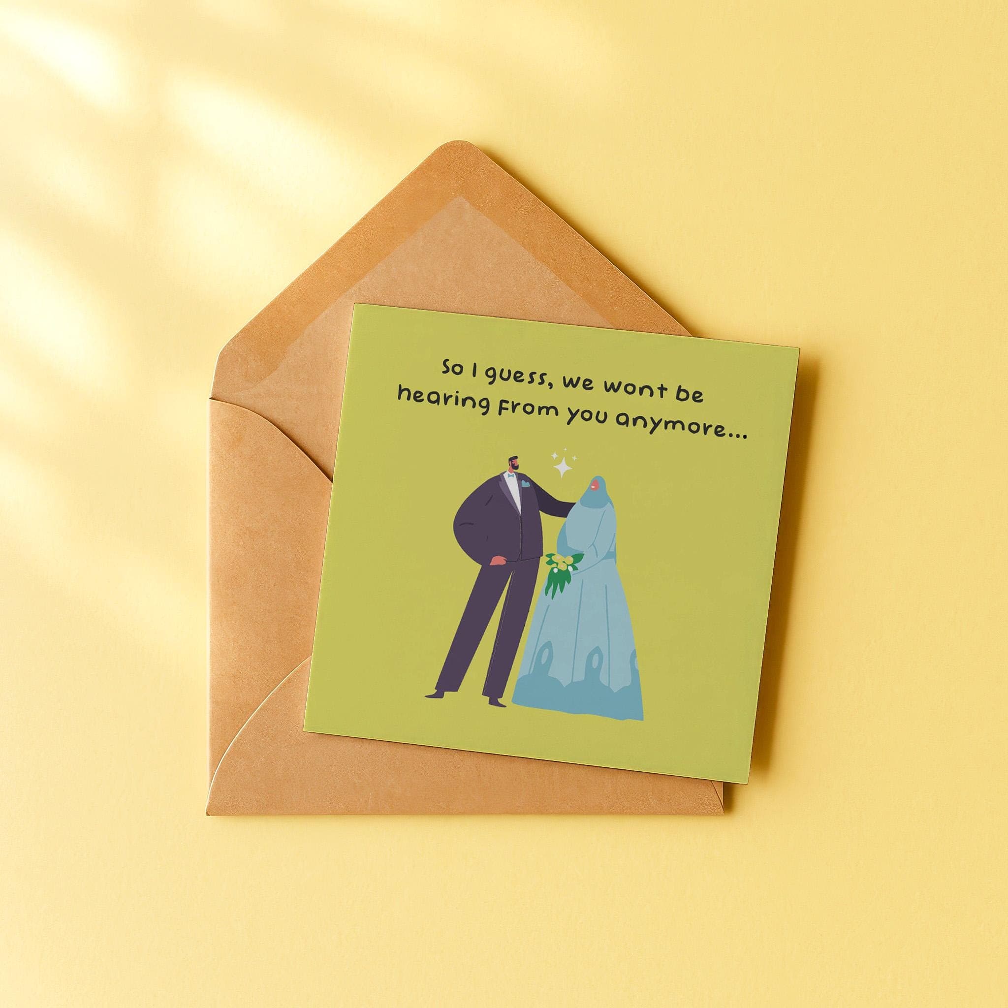 Funny Islamic Wedding Cards | Nikkah Walimah Muslim Couple Wishes - image 4