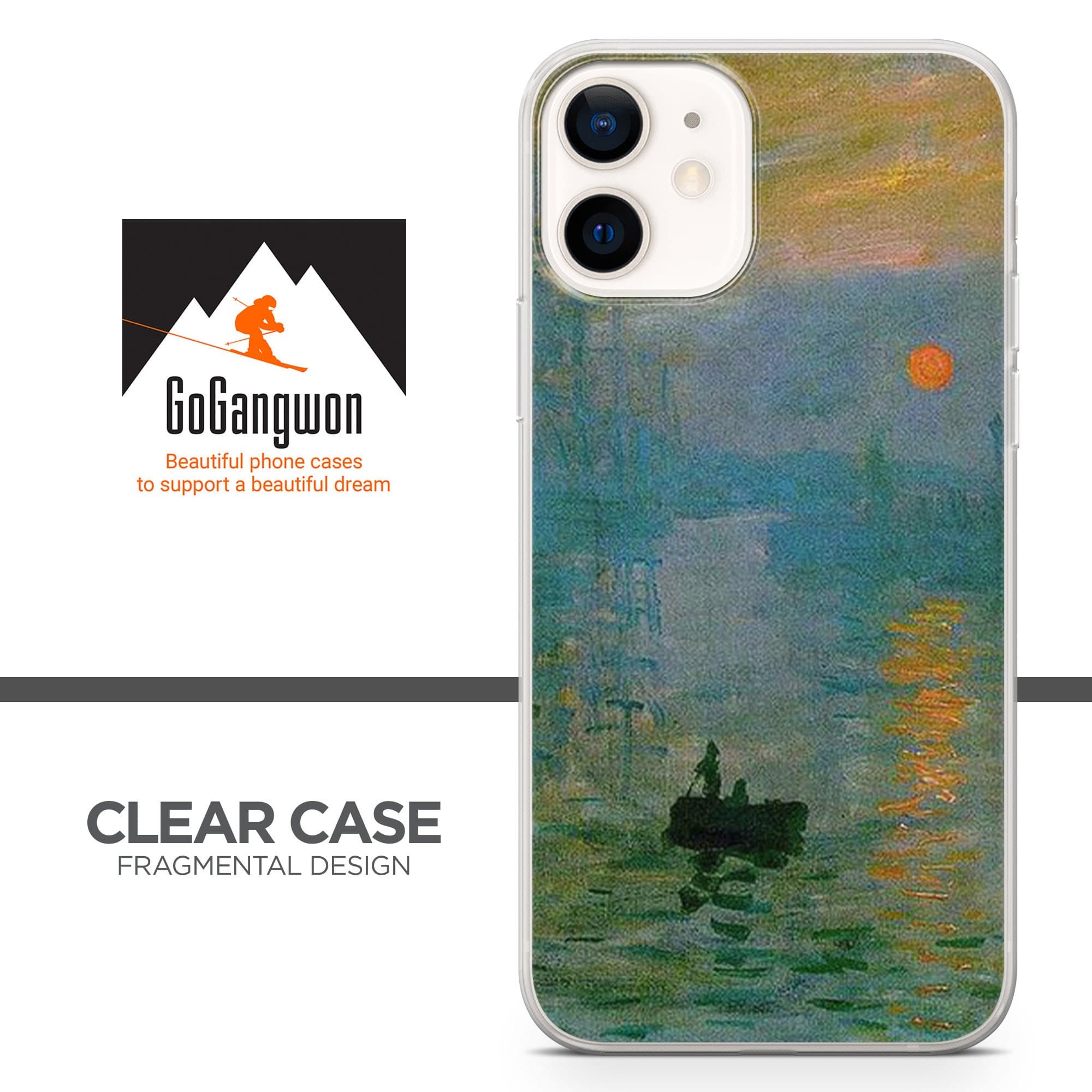 Art Paintings Claude Monet Phone Case for iPhone 14, 13 Pro, 12 mini, 11, XR, 7+, 7 & Samsung A50, A51, S21, A53, Huawei P20, P30 Pro D20 - image 5