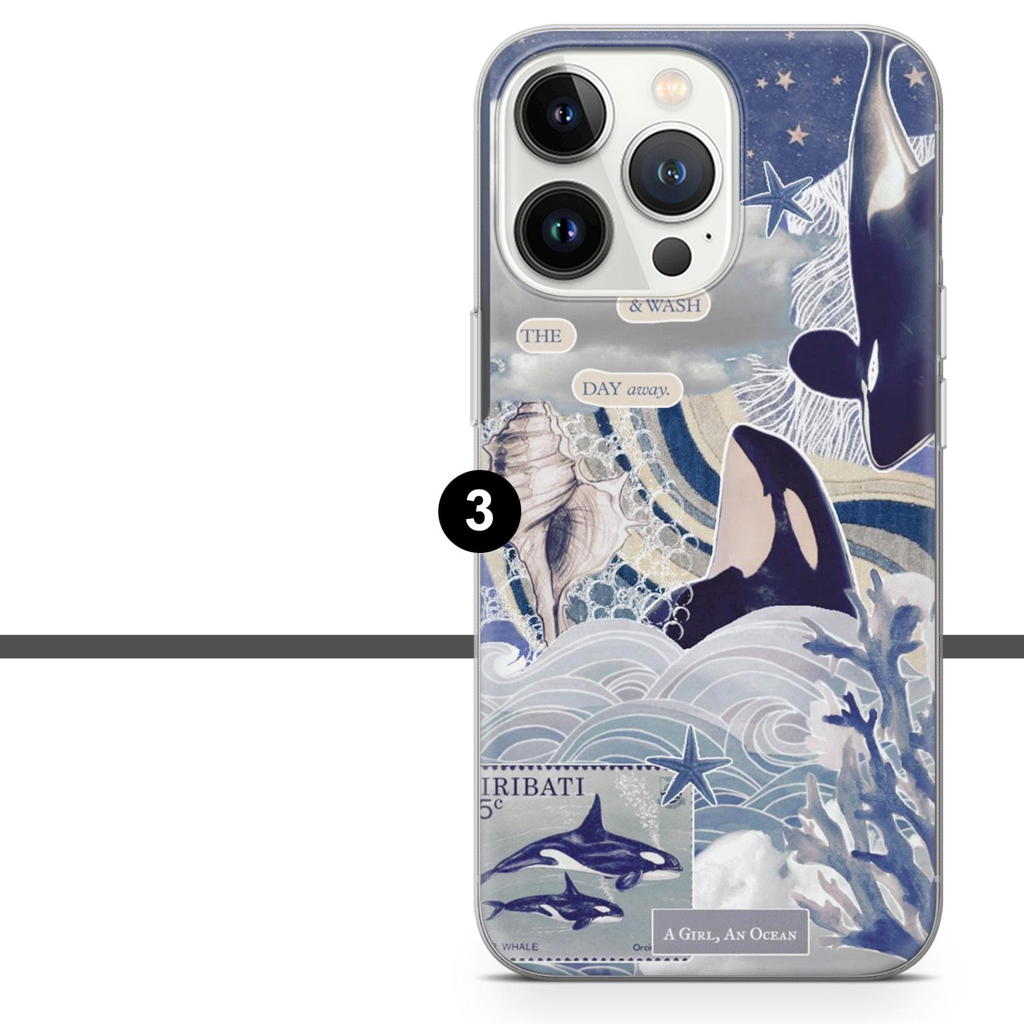 Orca Phone Case Killer Whale Dolphin Cover for iPhone 17 Pro, 16, 15, 14, 13, 12, Samsung S25, S24, A16, A56, Pixel 10, 9A, 8 - image 5