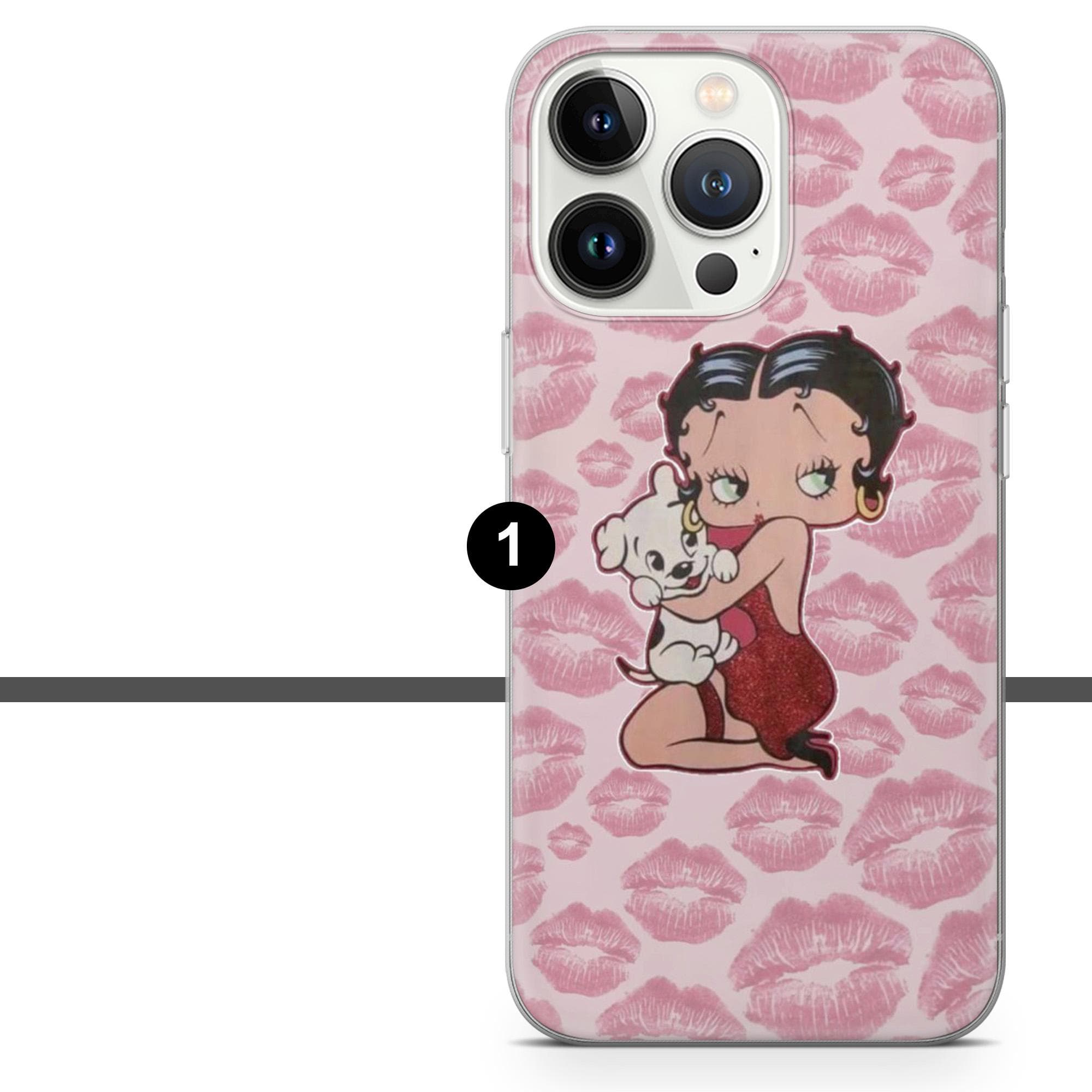 Betty Boop Phone Case Girly Chic Cover for iPhone 17 Pro, 16, 15, 14, 13, 12, Samsung S25, S24, A16, A56, Pixel 10, 9A, 8 - image 3