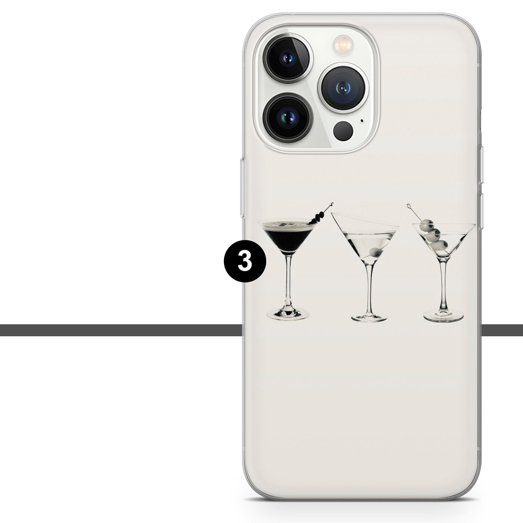 Chic Phone Case Cool Girl Martini Trendy Cover for iPhone 17 Pro, 16, 15, 14, 13, 12, Samsung S25, S24, A16, A56, Pixel 10, 9A, 8 - image 5