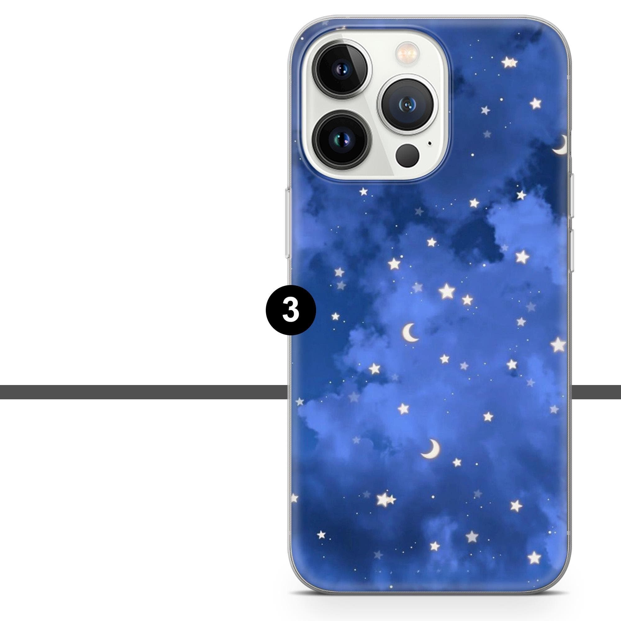 Night Sky Phone Case Stars Celestial Cover for iPhone 17 Pro, 16, 15, 14, 13, 12, Samsung S25, S24, A16, A56, Pixel 10, 9A, 8 - image 5