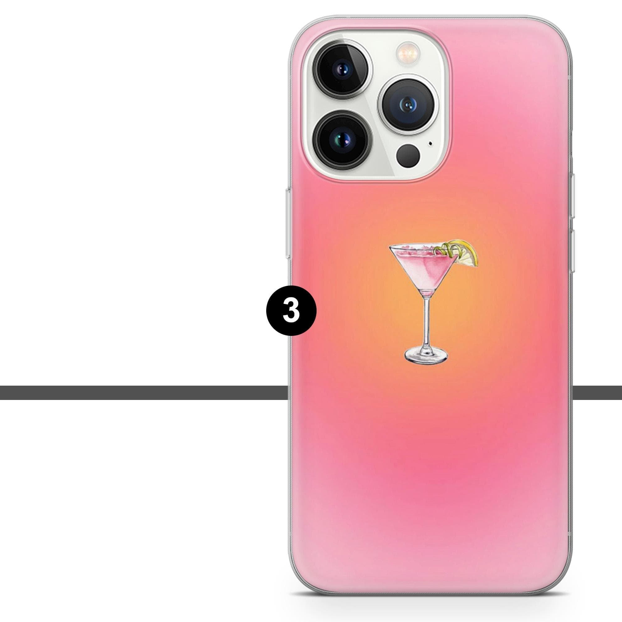 Cocktail Phone Case Martini Cute Drink Cover for iPhone 17 Pro, 16, 15, 14, 13, 12, Samsung S25, S24, A16, A56, Pixel 10, 9A, 8 - image 5