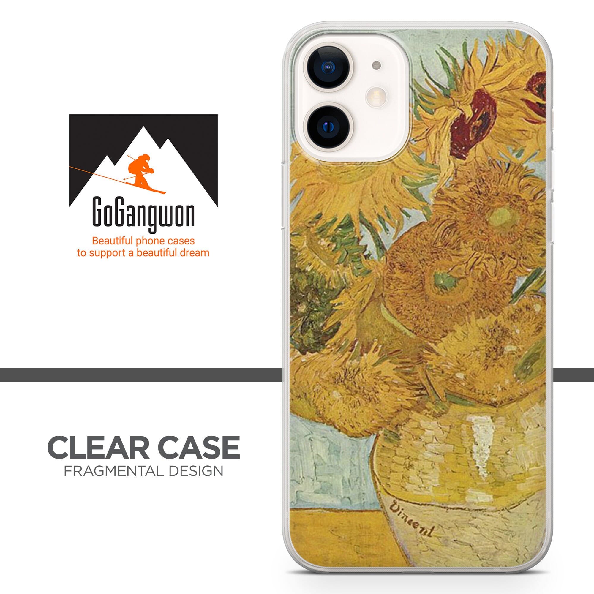 Van Gogh Starry Night Art Phone Case for iPhone 14, 13 Pro, 12 mini, 11, XR, 7+, 7 & Samsung A50, A51, S21, A53, Huawei P20, P30 Pro D22 - image 4