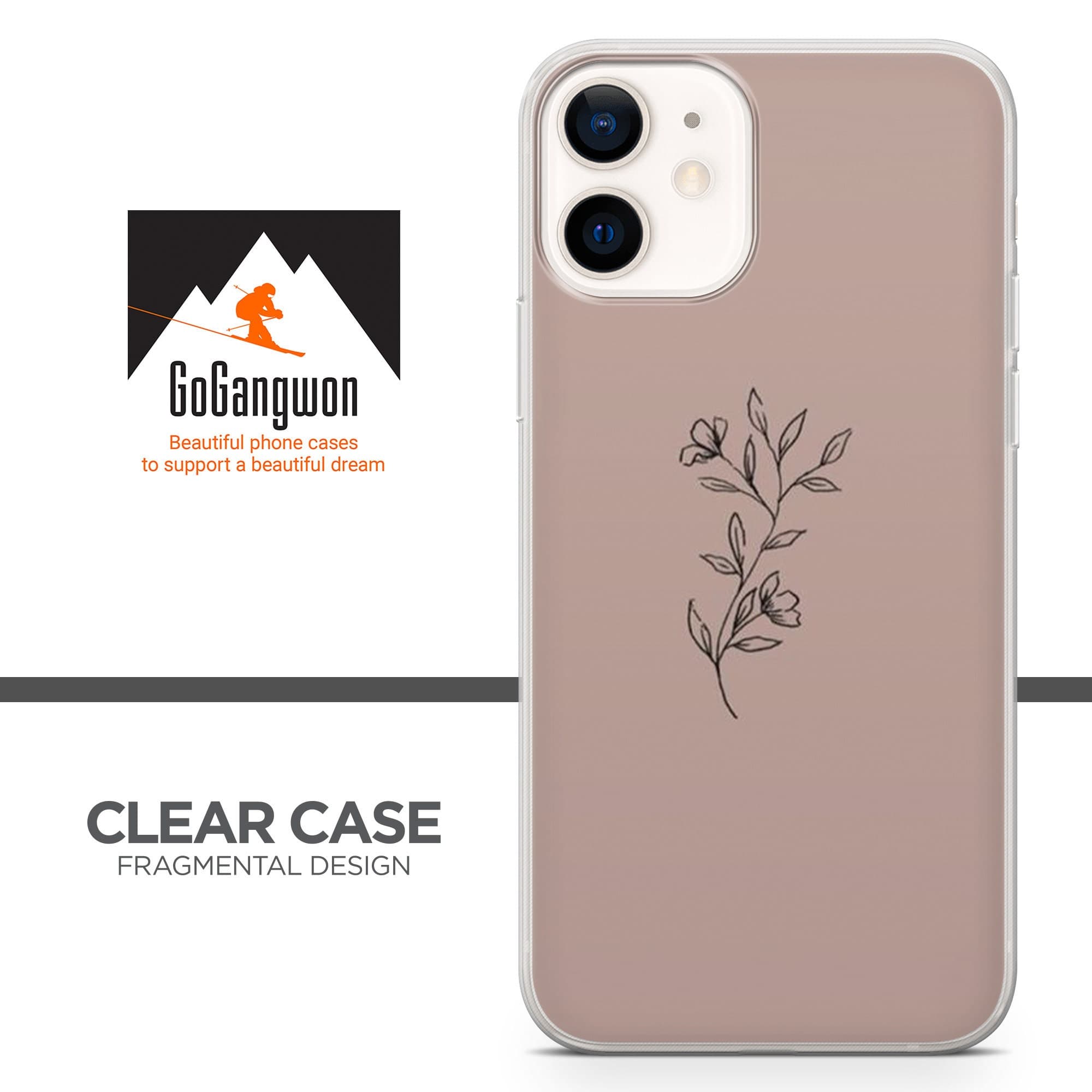 One line design Phone Case fit for iPhone 14, 13 Pro, 12 mini, 11, XR, 7+, 7 & Samsung A50, A51, S21, A53, Huawei P20, P30 Pro D24 - image 3