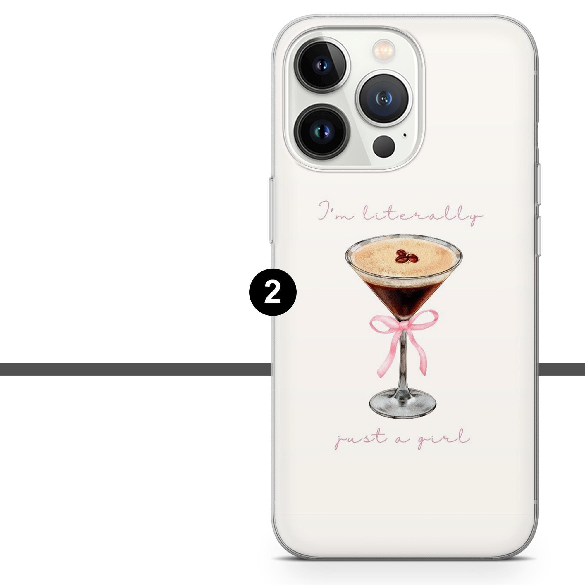 Cocktail Phone Case Martini Cute Drink Cover for iPhone 17 Pro, 16, 15, 14, 13, 12, Samsung S25, S24, A16, A56, Pixel 10, 9A, 8 - image 4