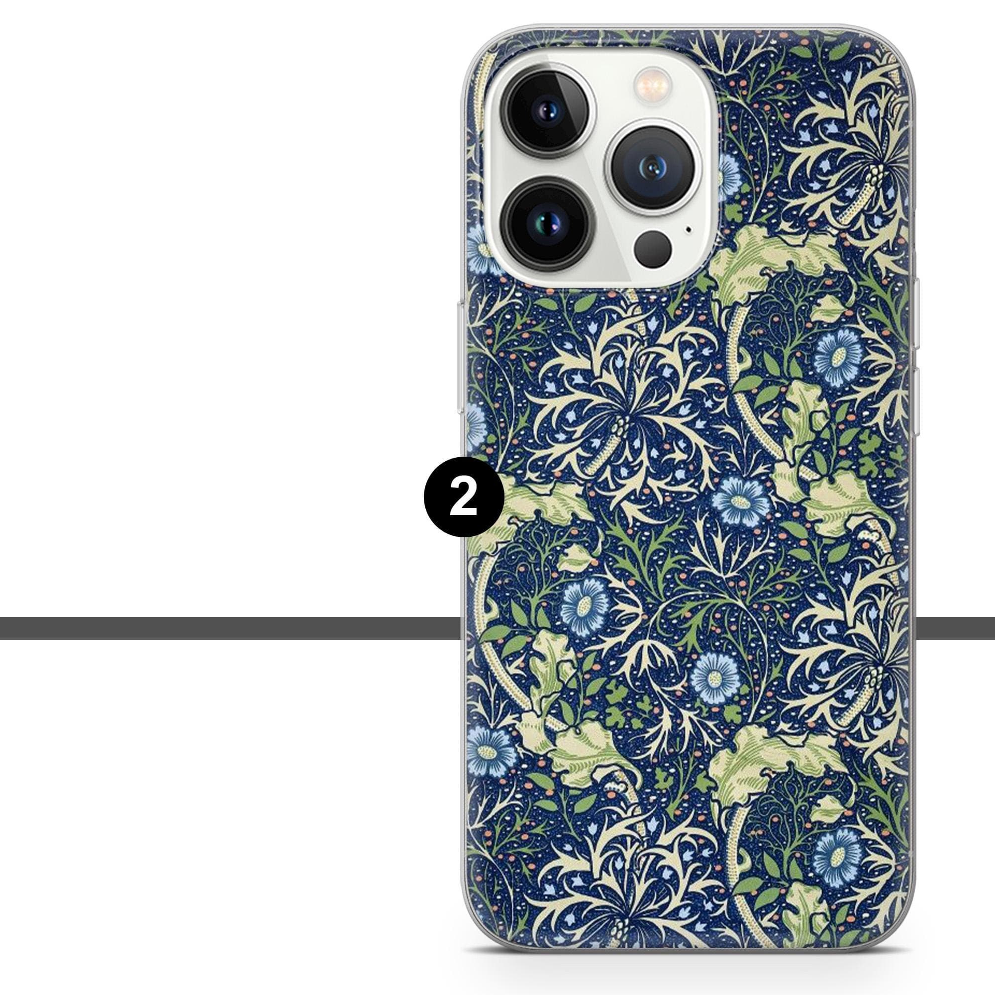 William Morris Phone Case Vintage Art Floral Cover for iPhone 17Pro, 16, 15, 14, 13, 12, Samsung S25, S24, A16, A56, Pixel 10, 9A, 8Pro - image 4