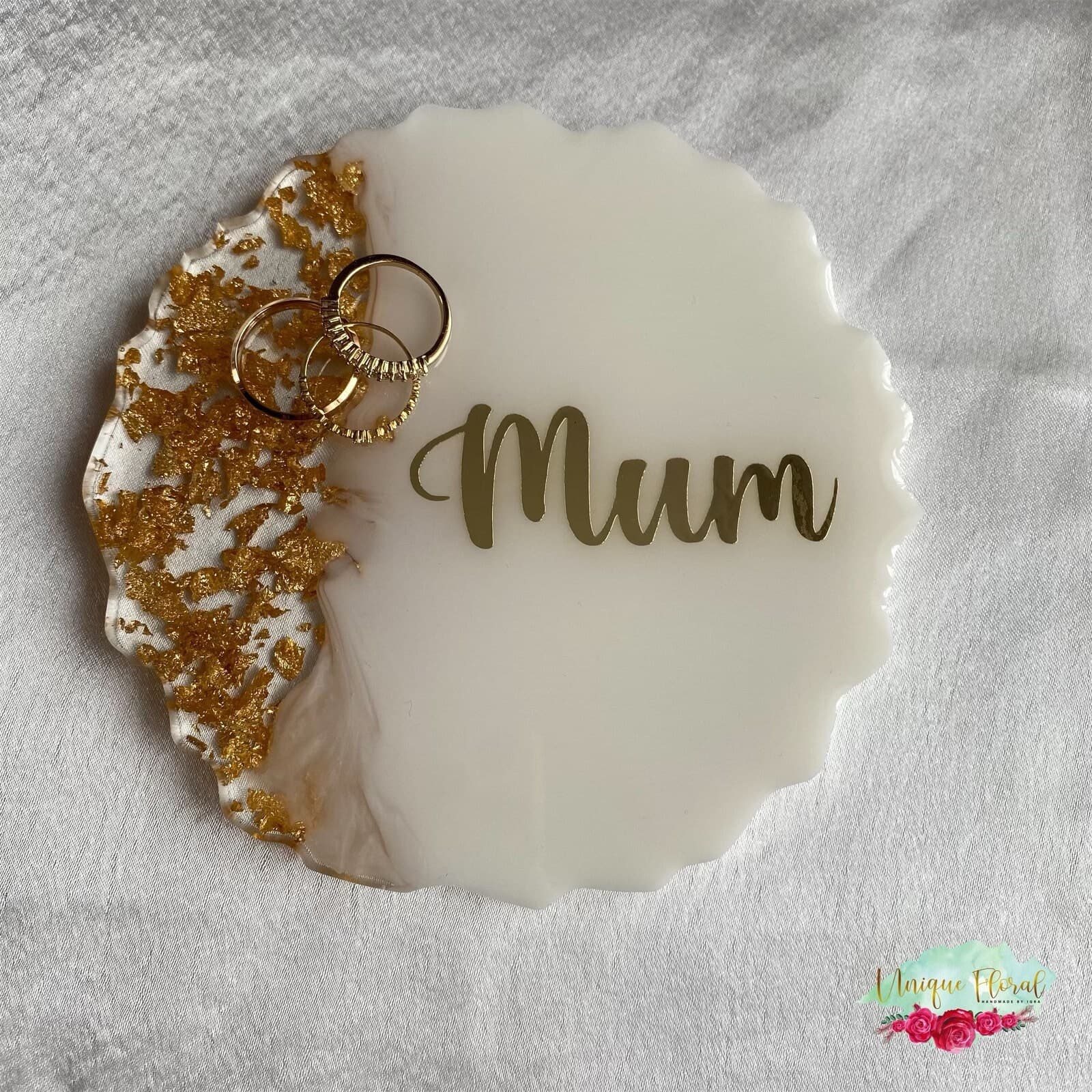 Personalised Resin Coasters | Home Decor| Trinket Dish| Wedding Flavours | Coaster | Vanity Dish | Personalised