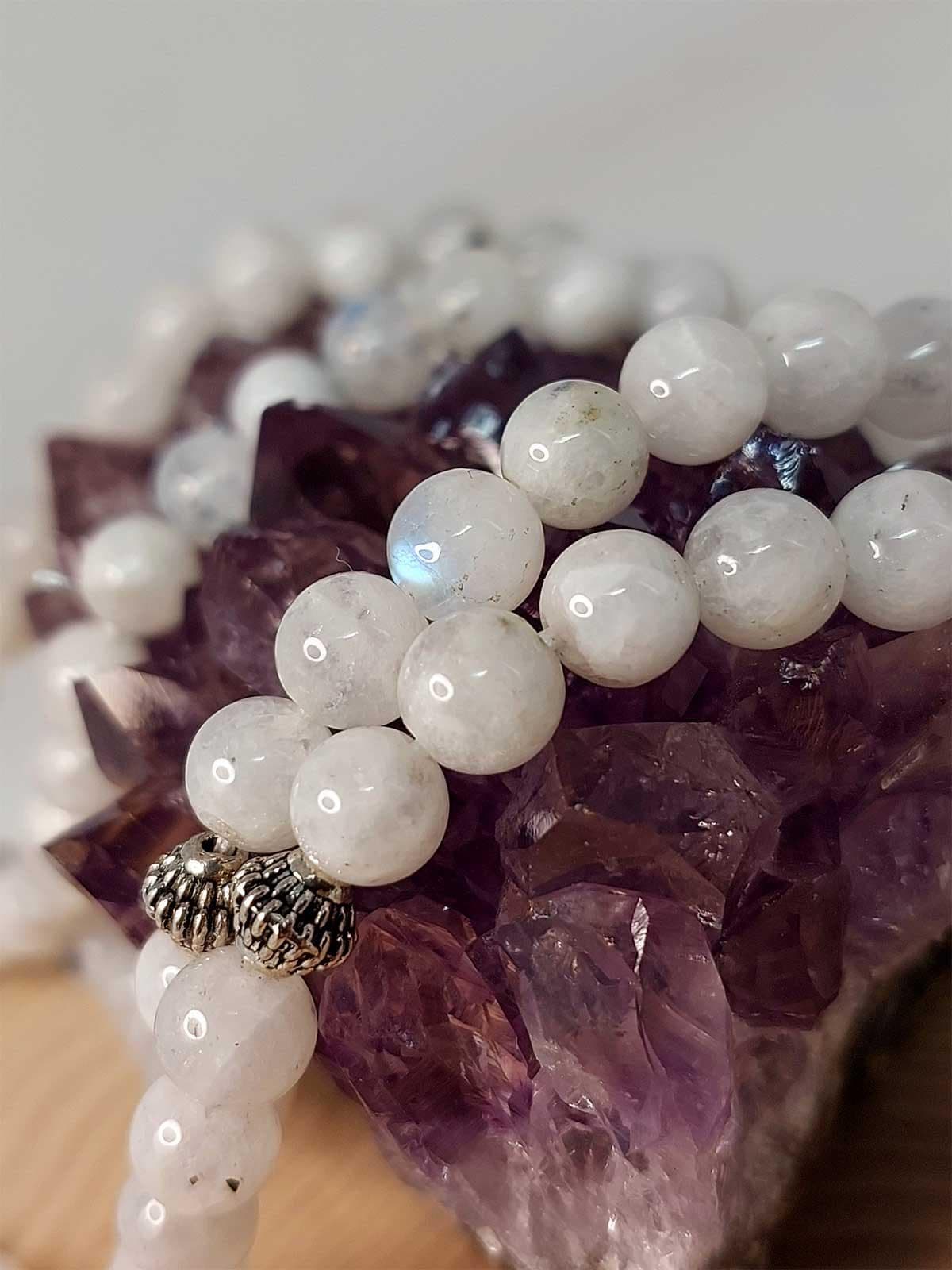 Moon Stone 99 beads Rosary 6mm, Tasbih 99, Natural Stone 99 Beads, Tasbeeh, Misbaha, Islamic Prayer Beads, Tasbih, Muslim - image 4