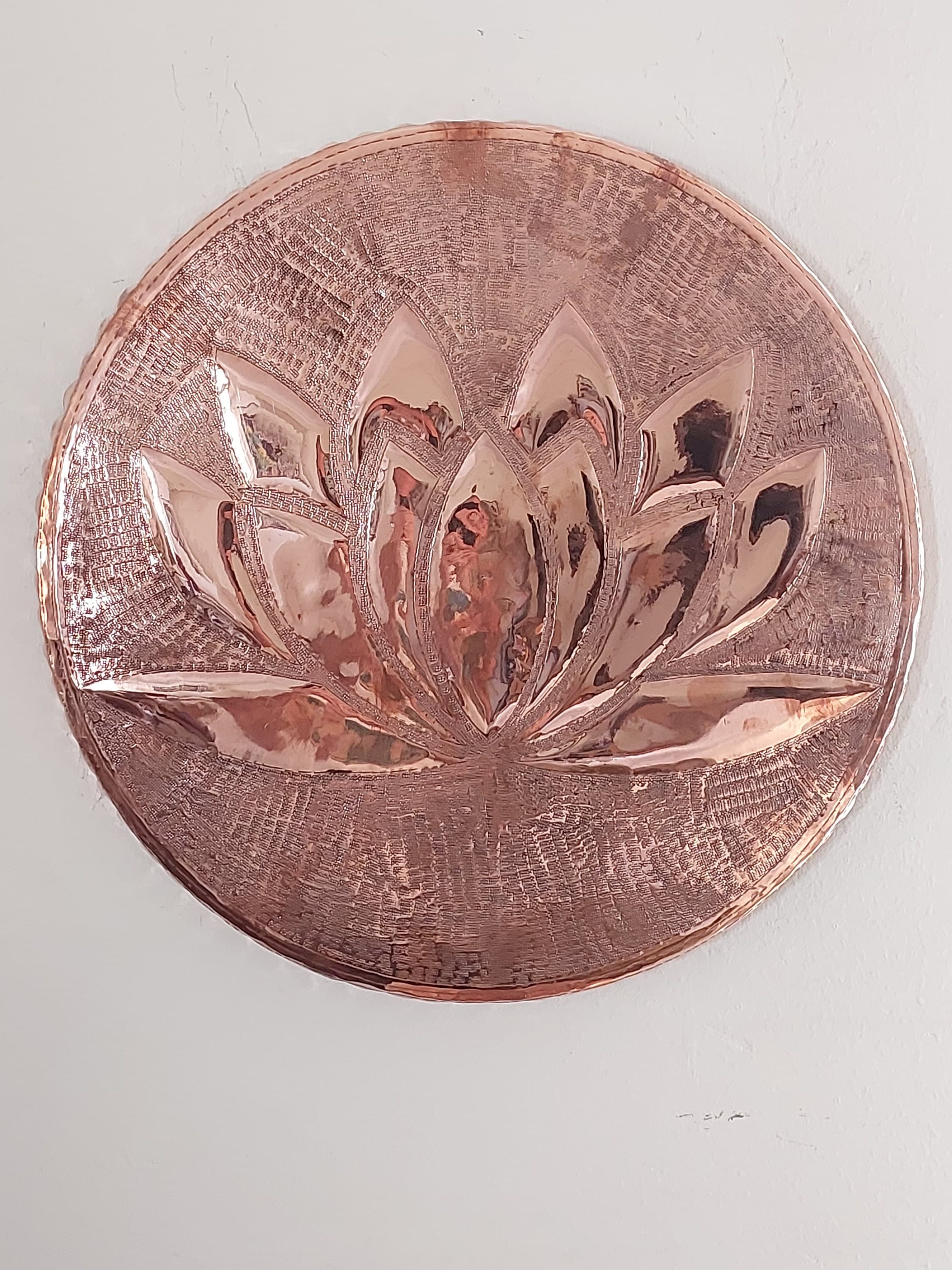Copper Lotus Big Size