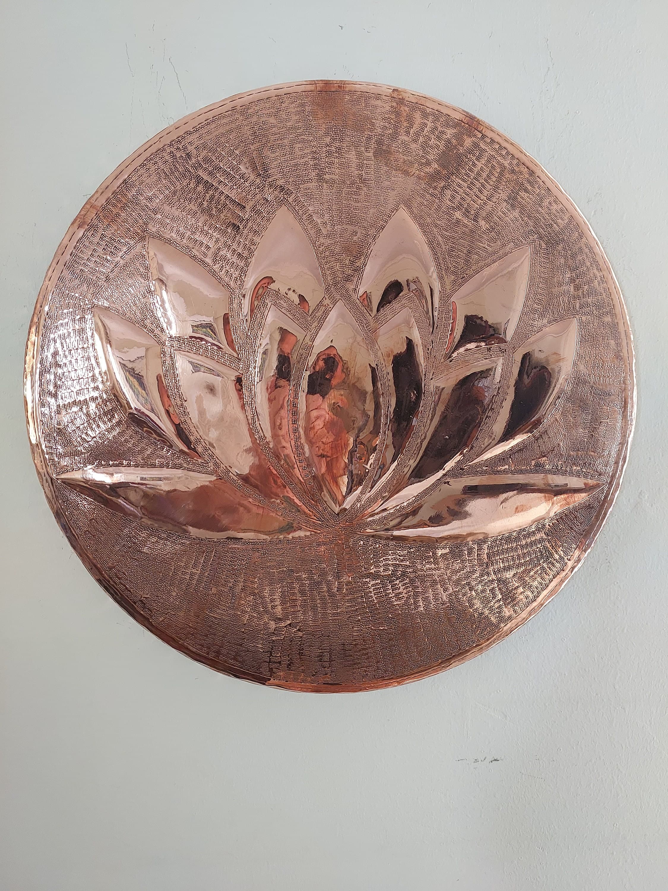 Copper Lotus Big Size - image 4