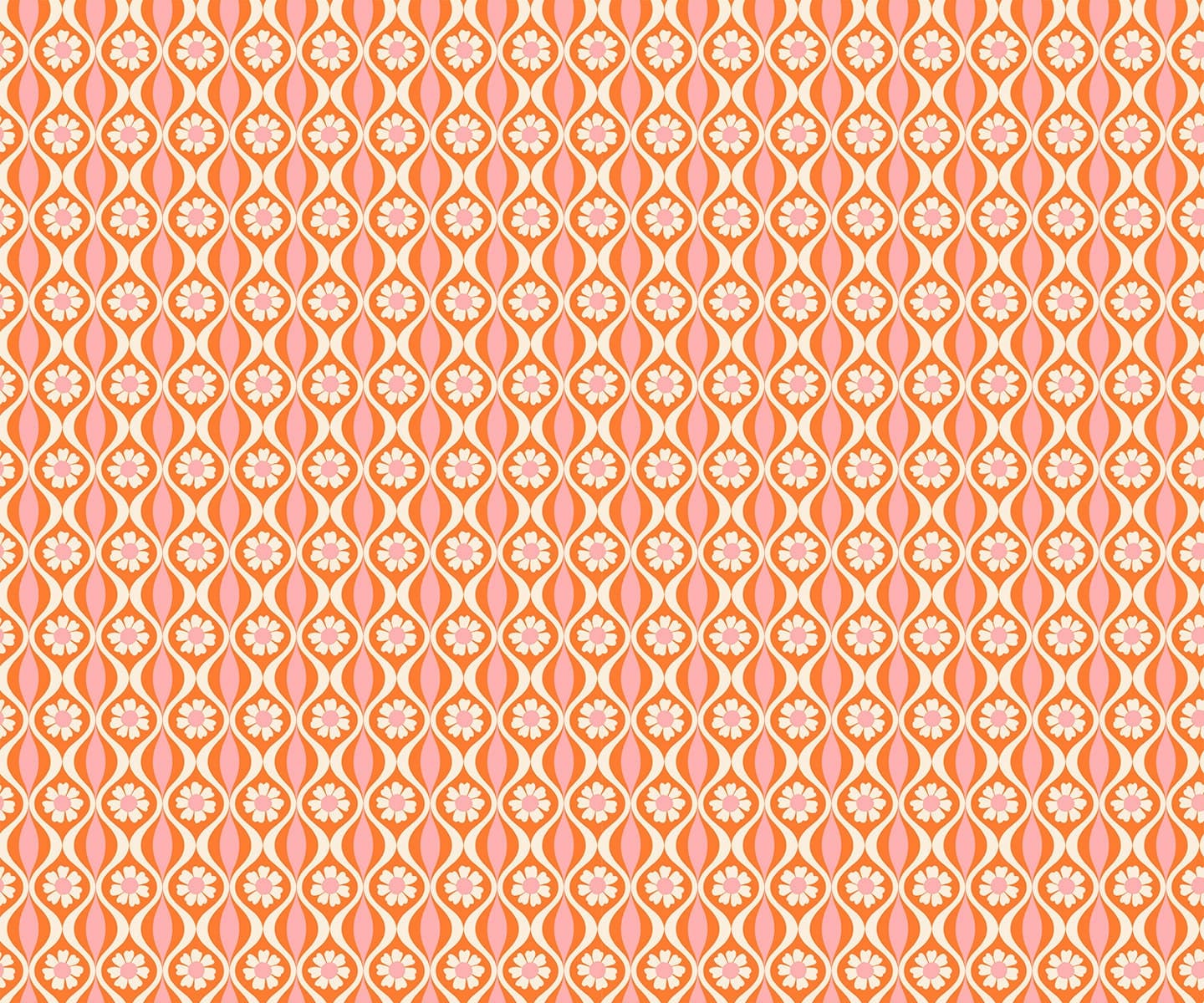 Ruby Star Society Curio Balmy Endpaper by Melody Miller