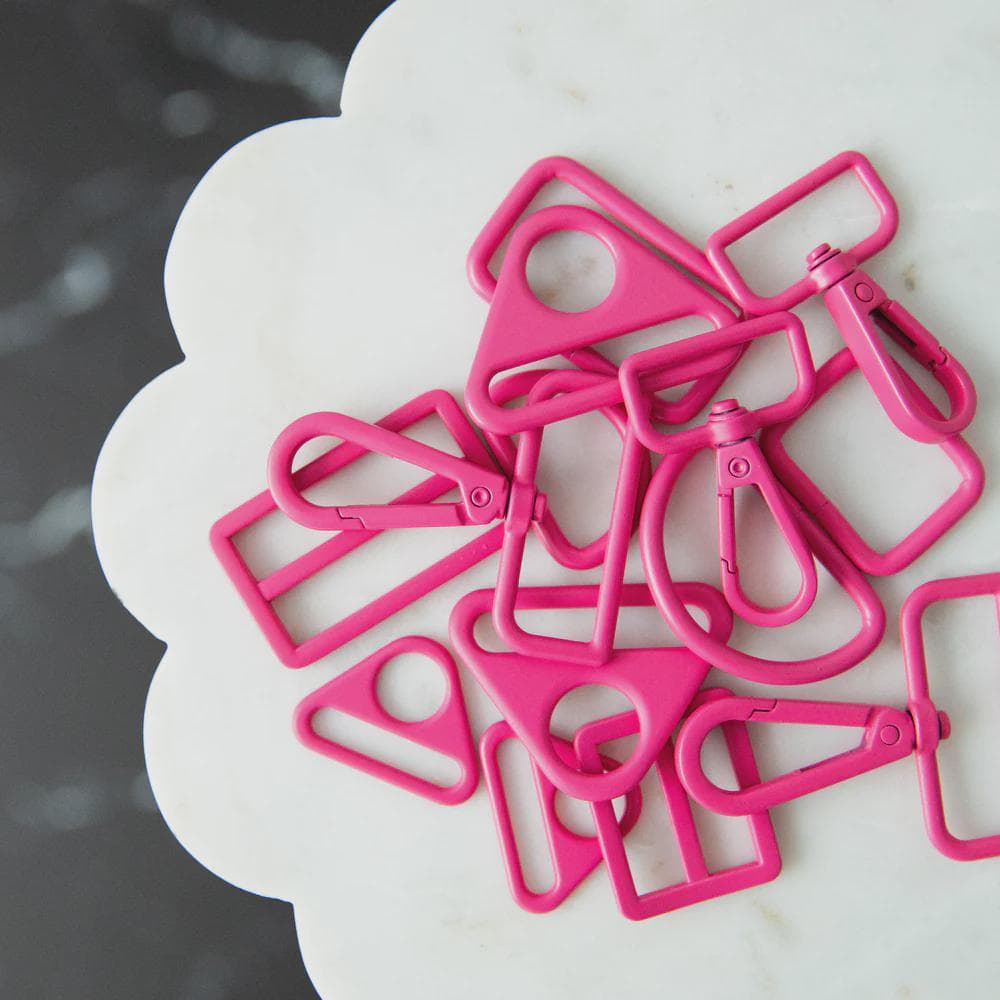 Magenta Bag Hardware, Sets of 2, by Stitch Supply Co.