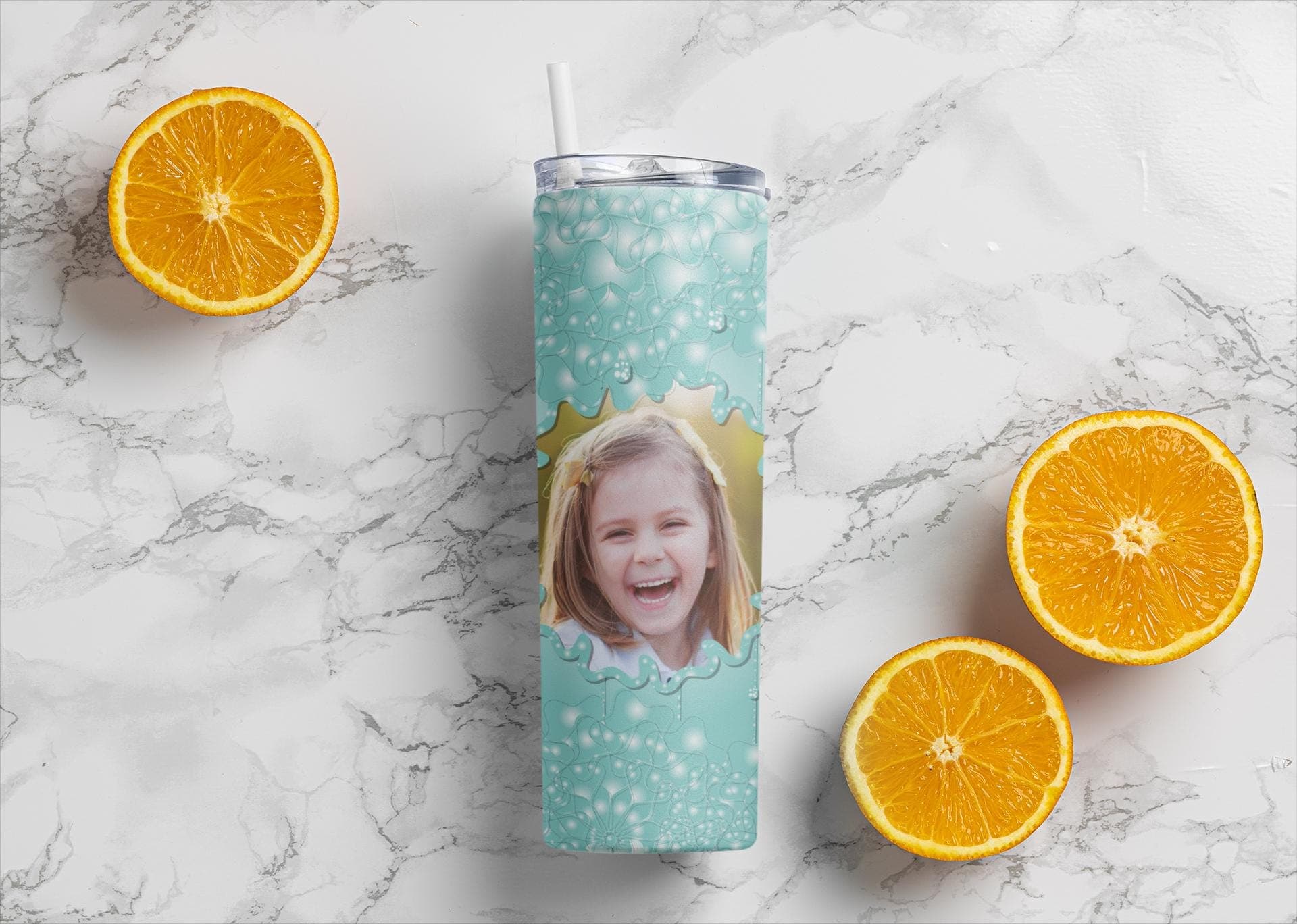 Gift for Mom, Photo Tumbler, Photo Cup, Gift for Grandma Nana, Face Tumbler, Christmas Tumbler, 20oz Skinny Tumbler, Custom Picture Tumbler - image 4