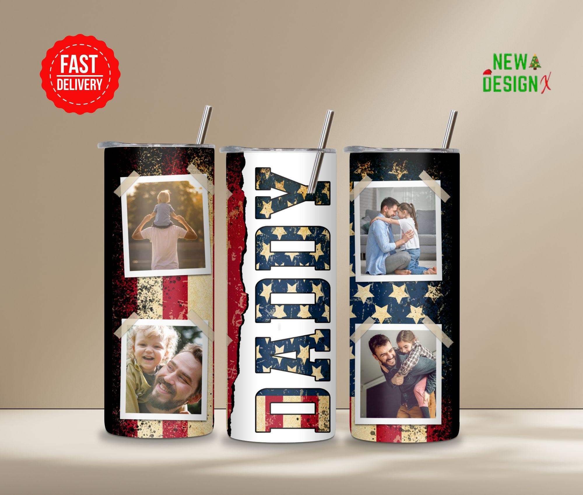 Happy Fathers Day Gift For Him, Dads Day Gift 20oz & 30oz Tumbler, Gift For Daddy, Father Day Gift Idea, Birthday Presents For Dad - image 3