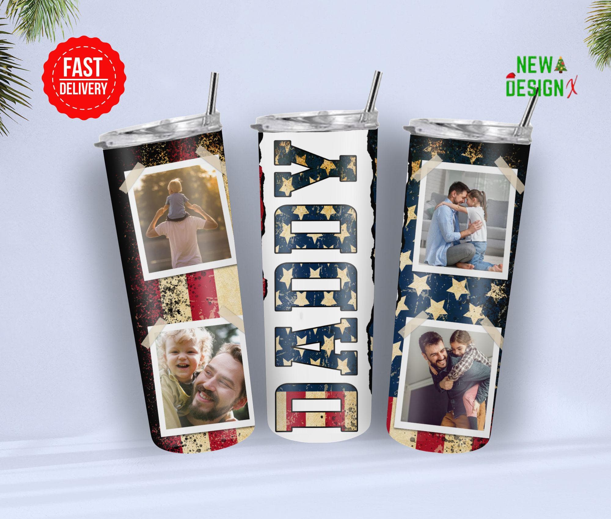 Happy Fathers Day Gift For Him, Dads Day Gift 20oz & 30oz Tumbler, Gift For Daddy, Father Day Gift Idea, Birthday Presents For Dad - image 5