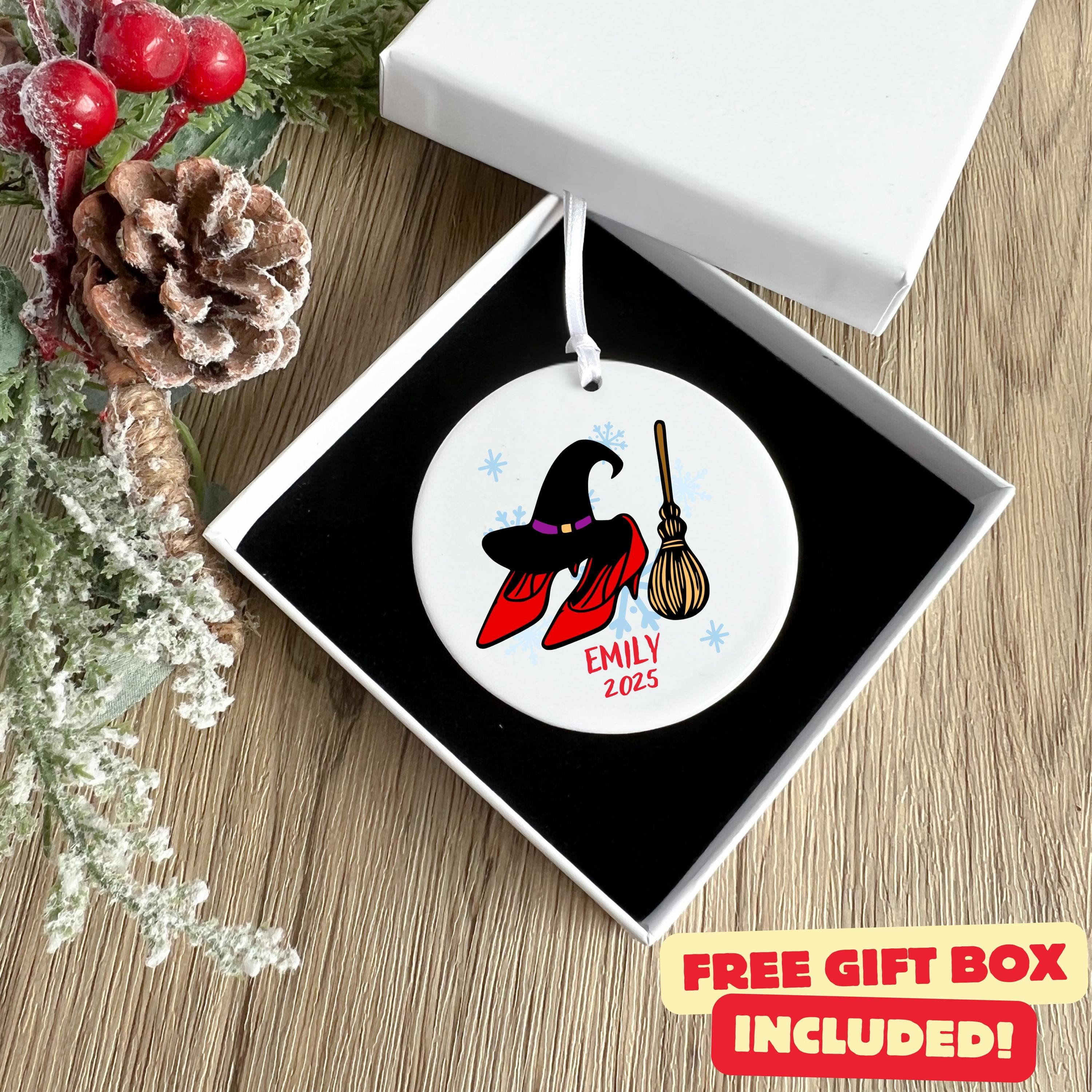 Personalized Wicked Ornament, Wicked Christmas ornament, Wicked Keepsake Gift - image 4