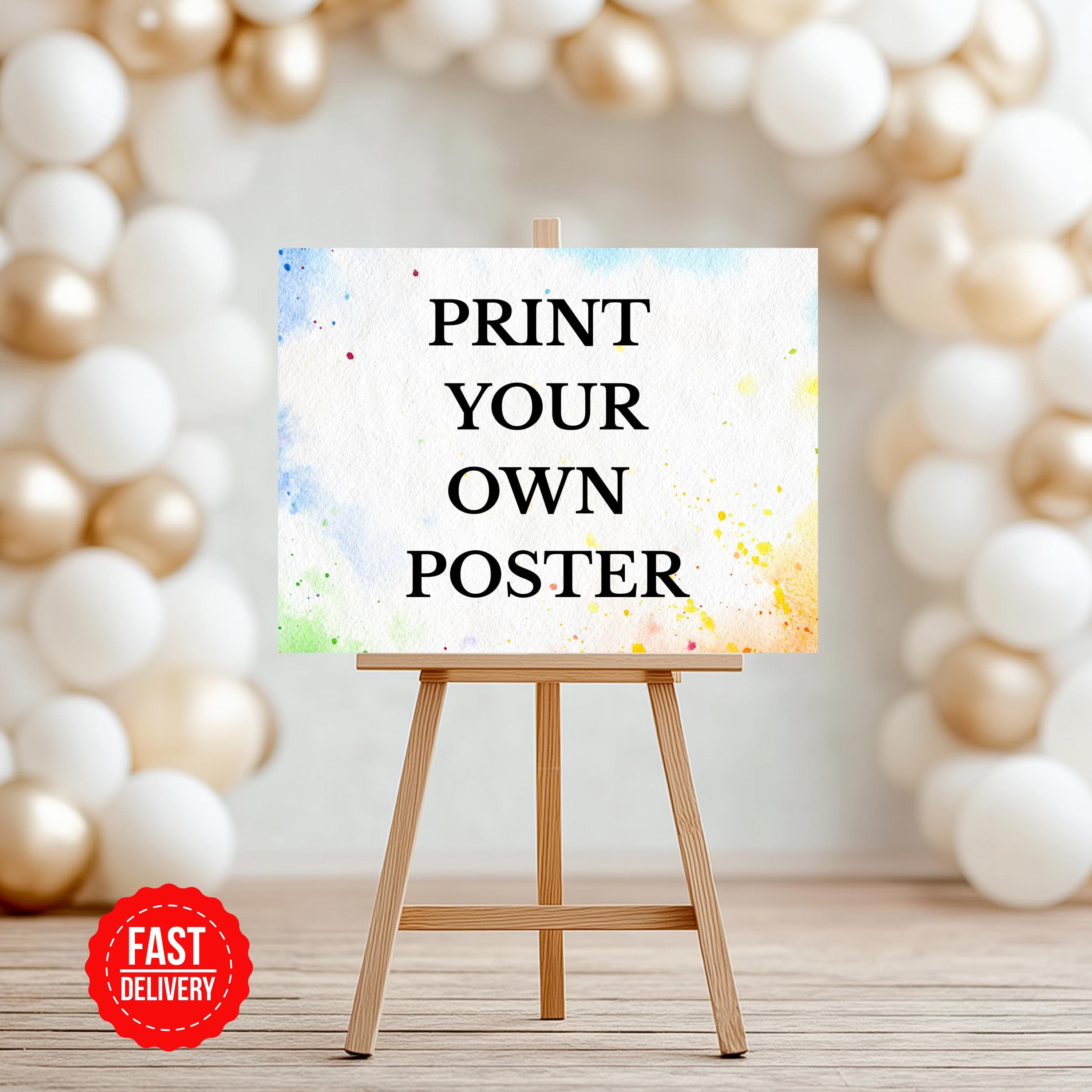 Custom Photo Design Poster, Custom Poster Printing, Family Photo Poster, Poster Gifts, Photo to Poster Wall Art, Personalized Poster - image 4