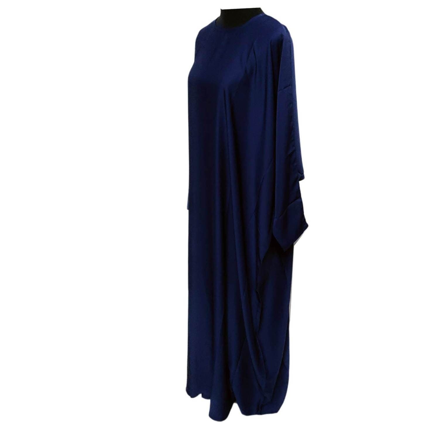 Modern Nida Arabian Blue Abaya Farasha Jalabiya - image 5