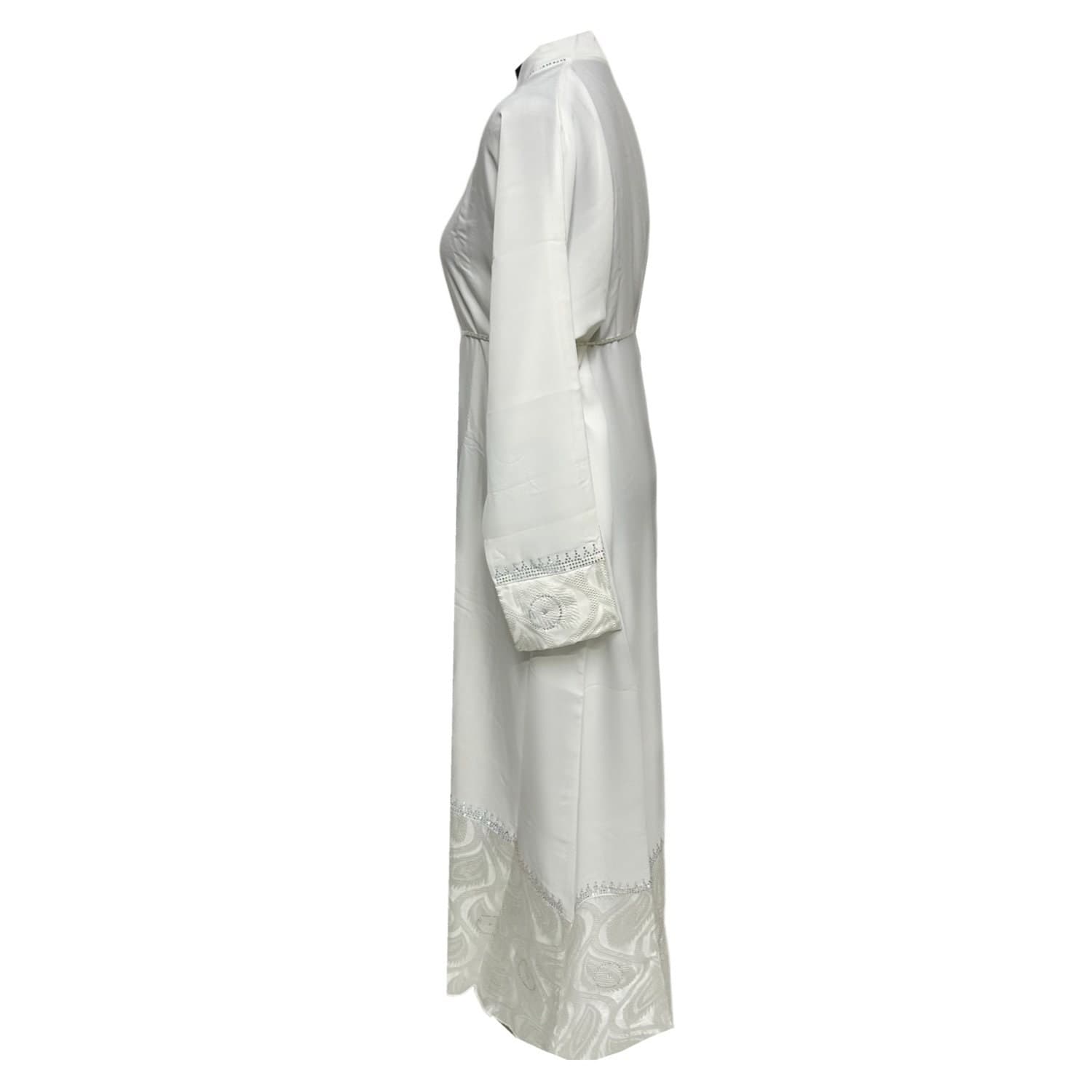 Latest Design Women's Abaya Jalabiya long dress With stone work - image 4