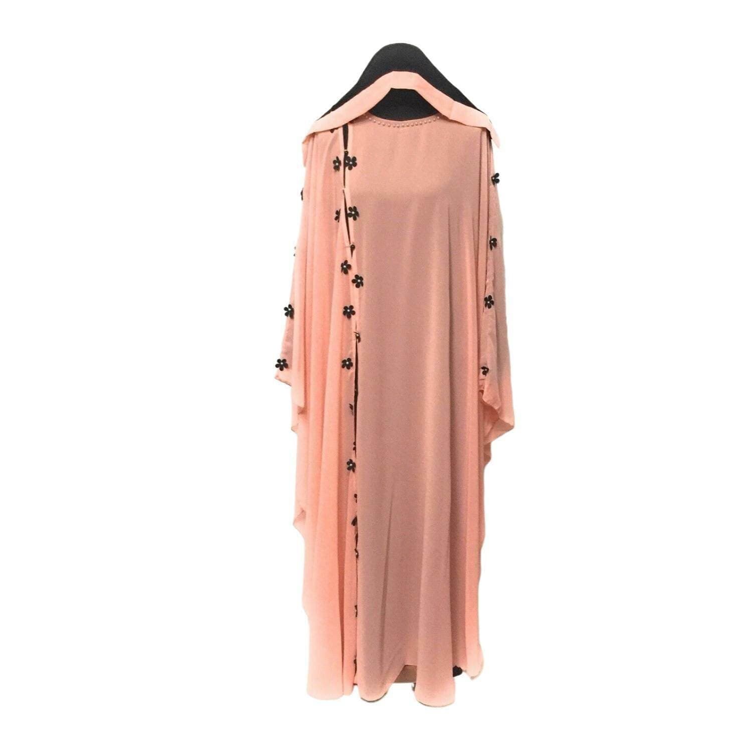 Latest Design Women Peach Abaya Jilbab Farasha - image 5