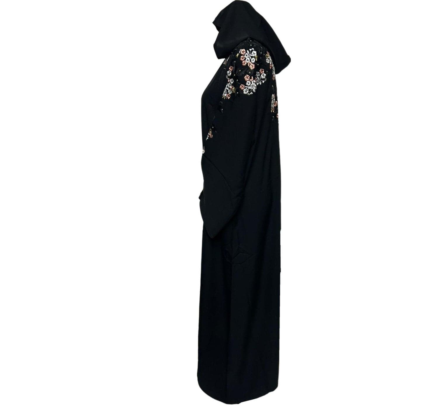 Women Moroccan Style Hooded Abaya Jalabiya long dress - image 5