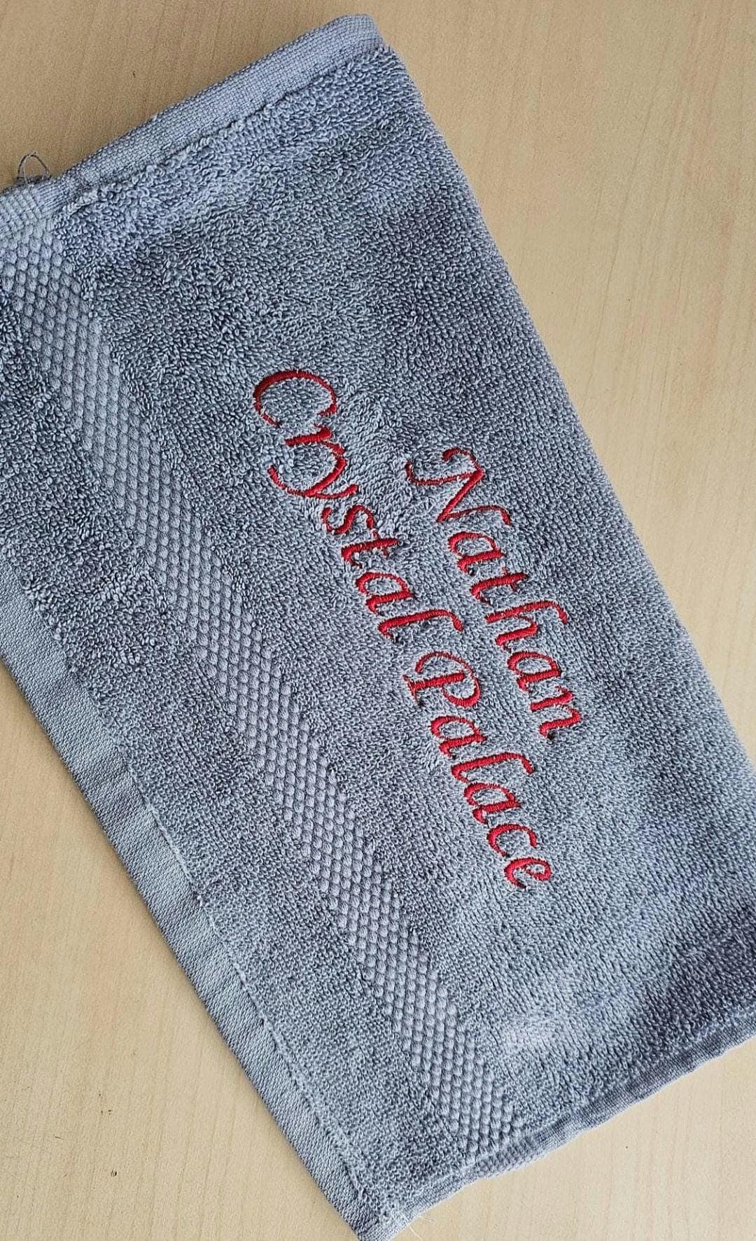 Personalised Football Face Cloth – Custom Flannel Towel with Team Name | Gift for Football Fans | Man Utd Arsenal Chelsea Liverpool - image 4