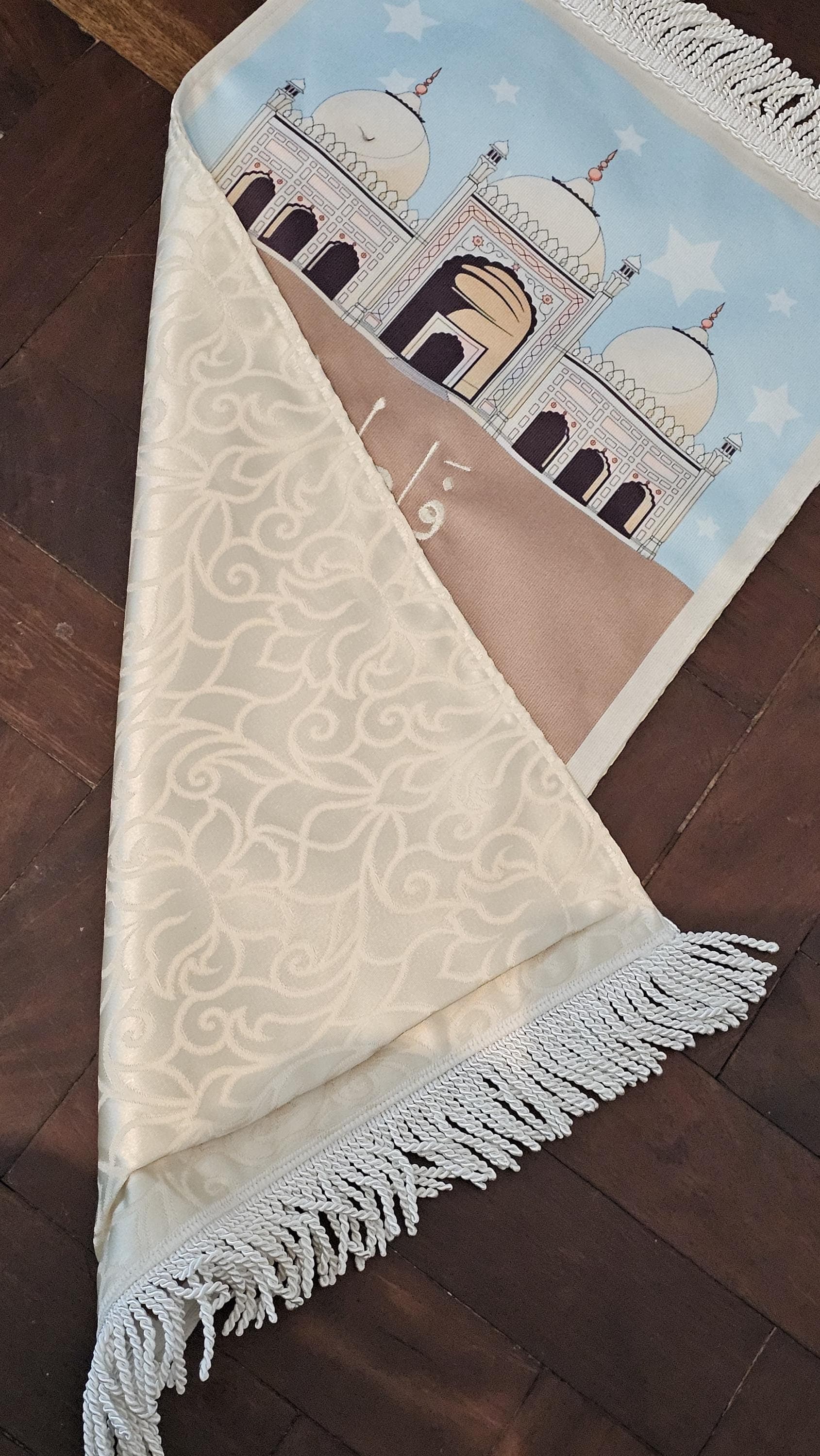 Personalised Kids Prayer Mat – Baby & Toddler Salah Rug | Soft Sajada for Children | Ramadan Gift | Eid Gift | Islamic Muslim Gift - image 5