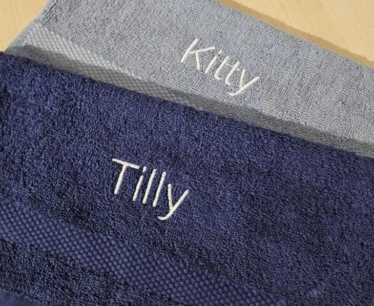 Personalized Embroidered Face Towel: Custom Flannel Gift Perfect for Boxing Gym Sports Summer Holidays Birthday Gift Christmas Beauty Spa