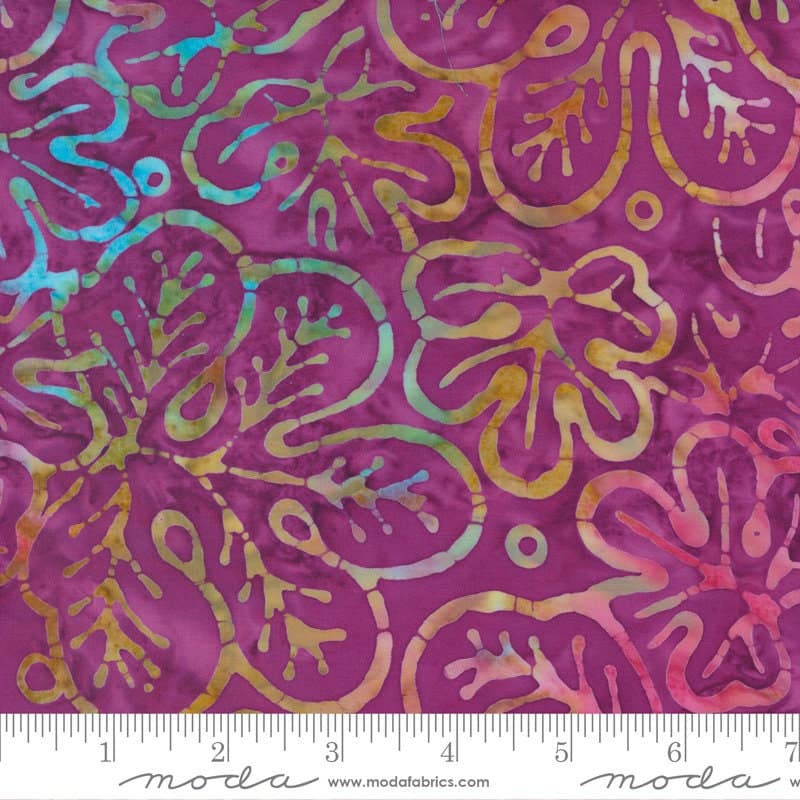Bermuda Batiks by Moda Fabrics 4359-42 Orchid - image 3