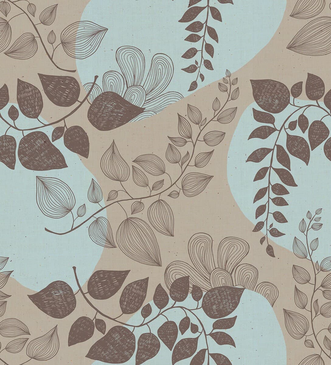 Unruly Nature by Jen Hewett of Ruby Star Society for Moda Fabrics RS6009-15 Climbing Branches/Steel