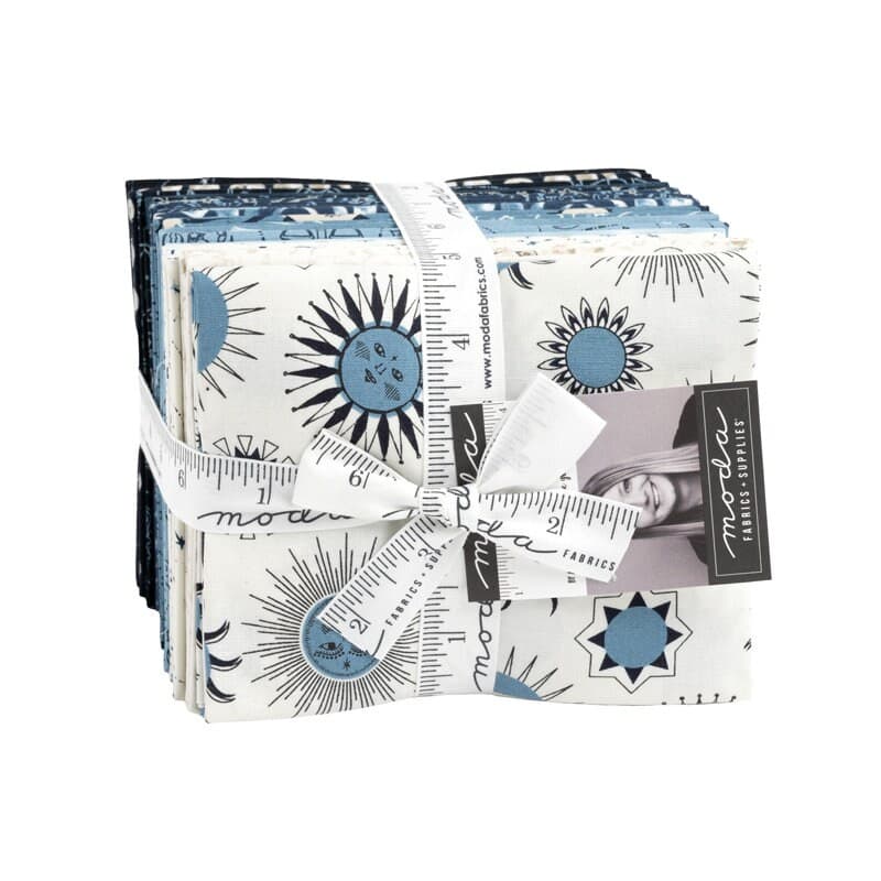 Starry Sky by April Rosenthal of Prairie Grass Patterns for Moda Fabrics Fat Quarter Bundle 24160AB