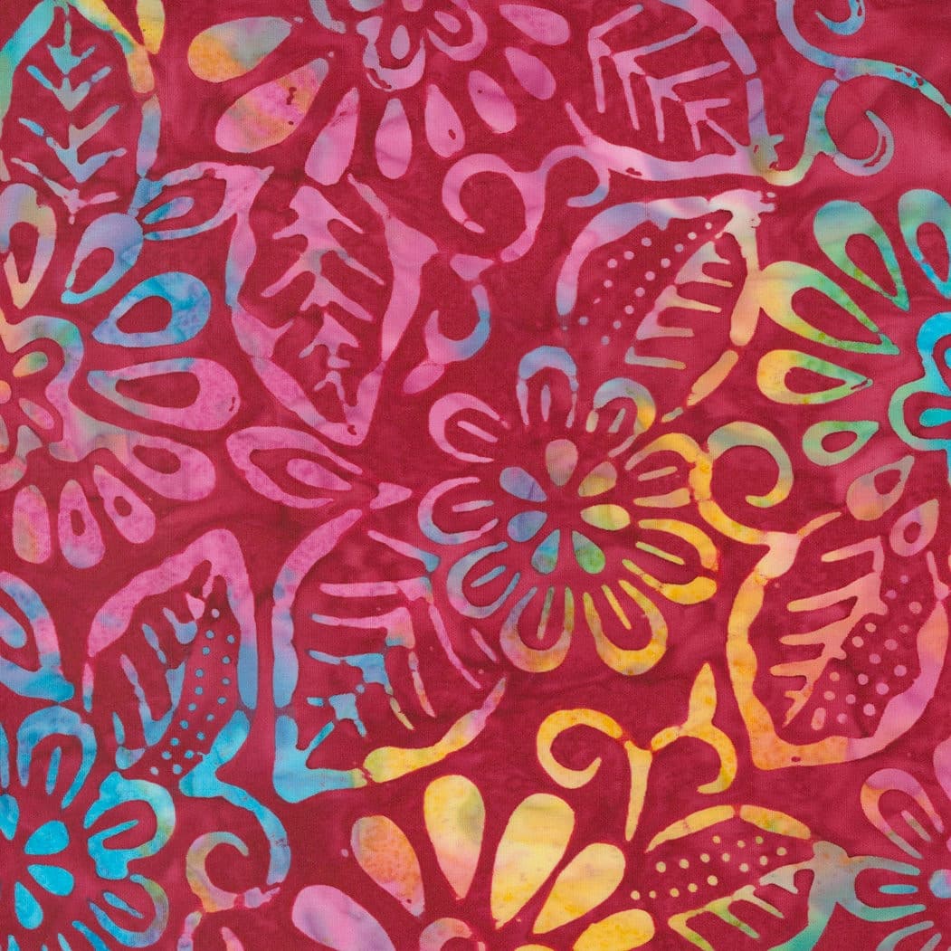 Bermuda Batiks by Moda Fabrics 4359-17 Ruby