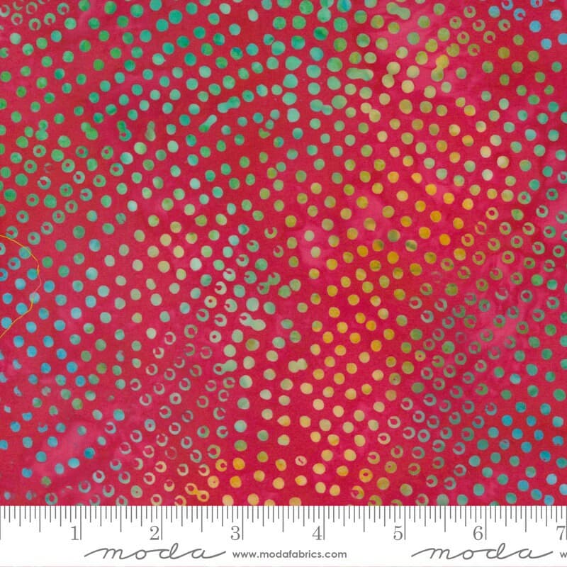 Bermuda Batiks by Moda Fabrics 4359-15 Ruby - image 3